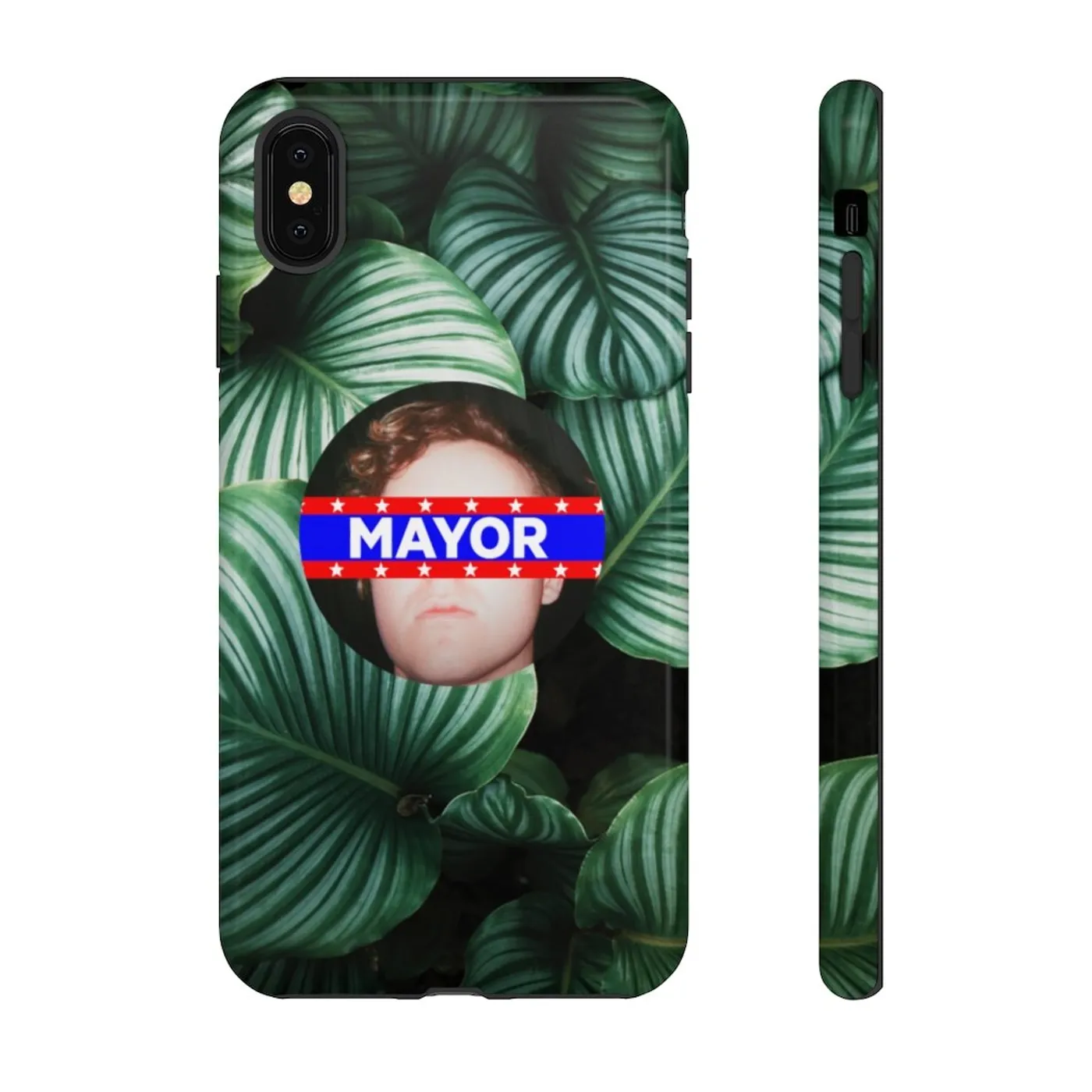 Eddie Island Tough Phone Cases (Apple & Android) - Mayor Button Island Flora