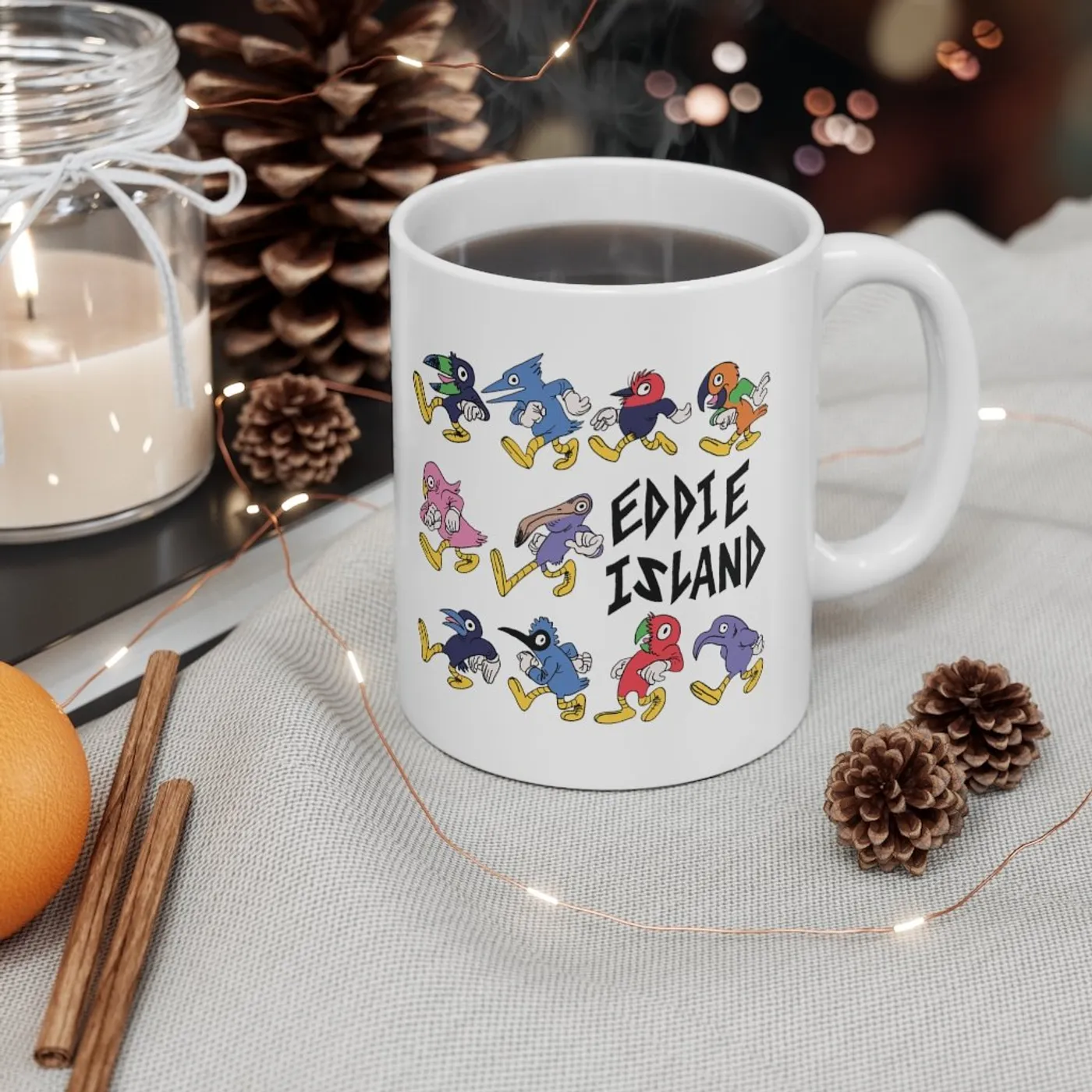 Eddie Island Classic Mugs - Birds