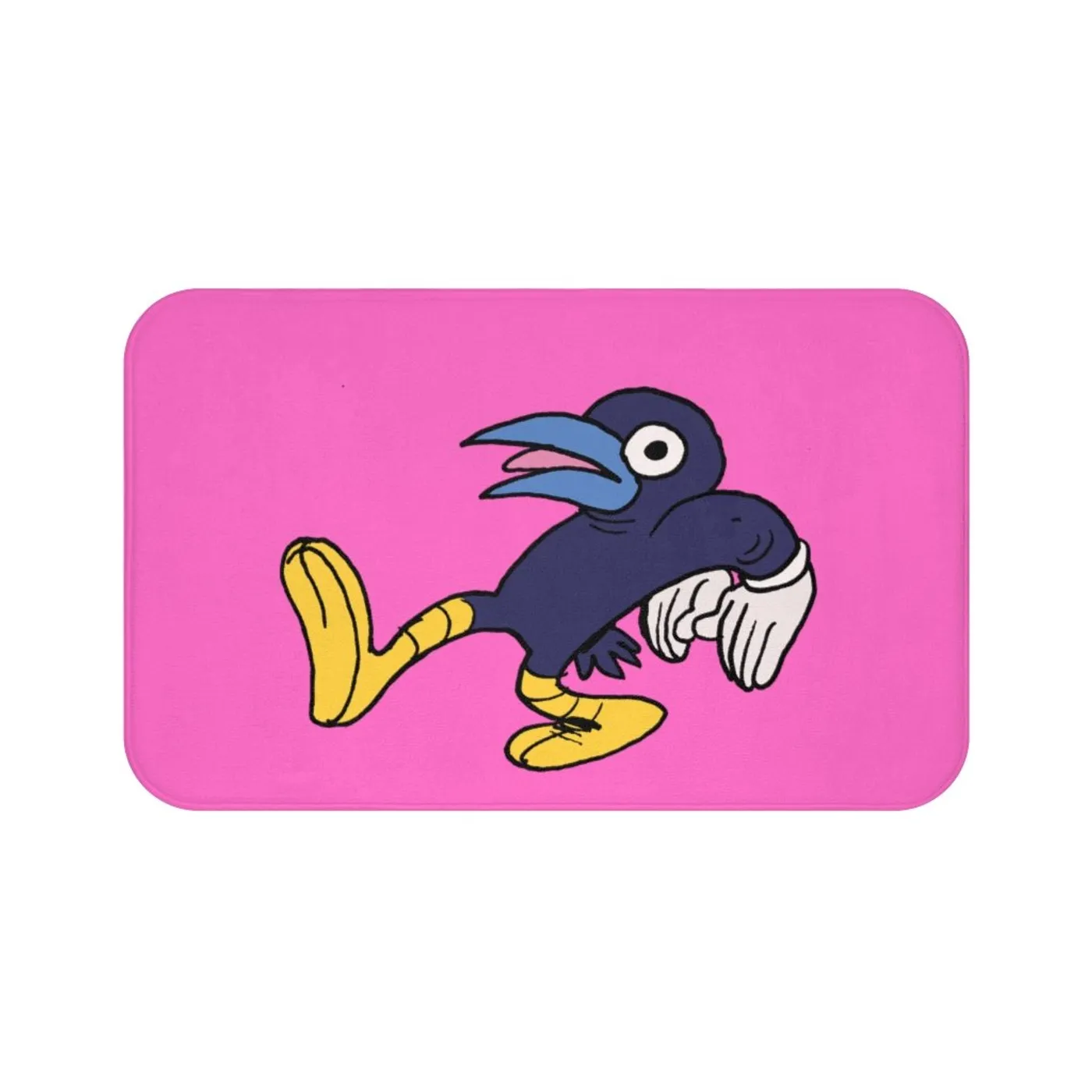 Eddie Island Bath Mat - Blue Bird