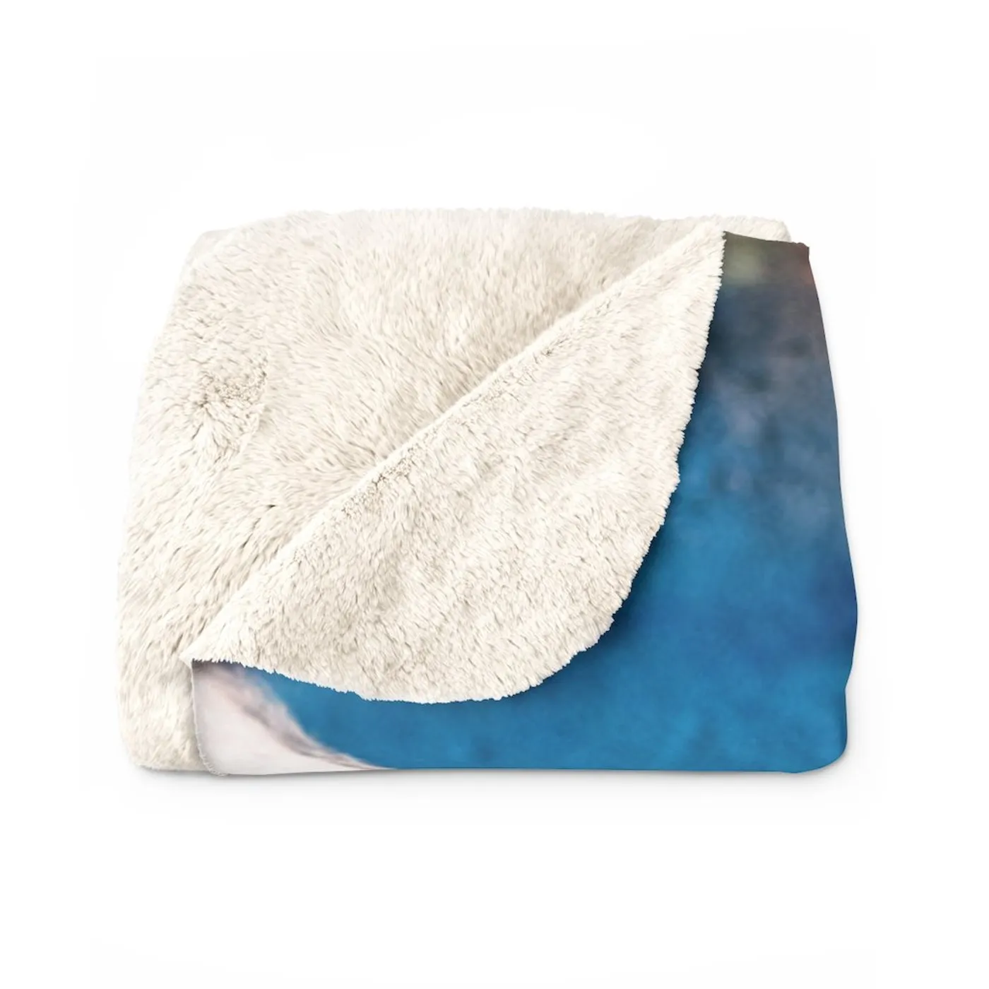 Eddie Island Blanket - Purple Portrait
