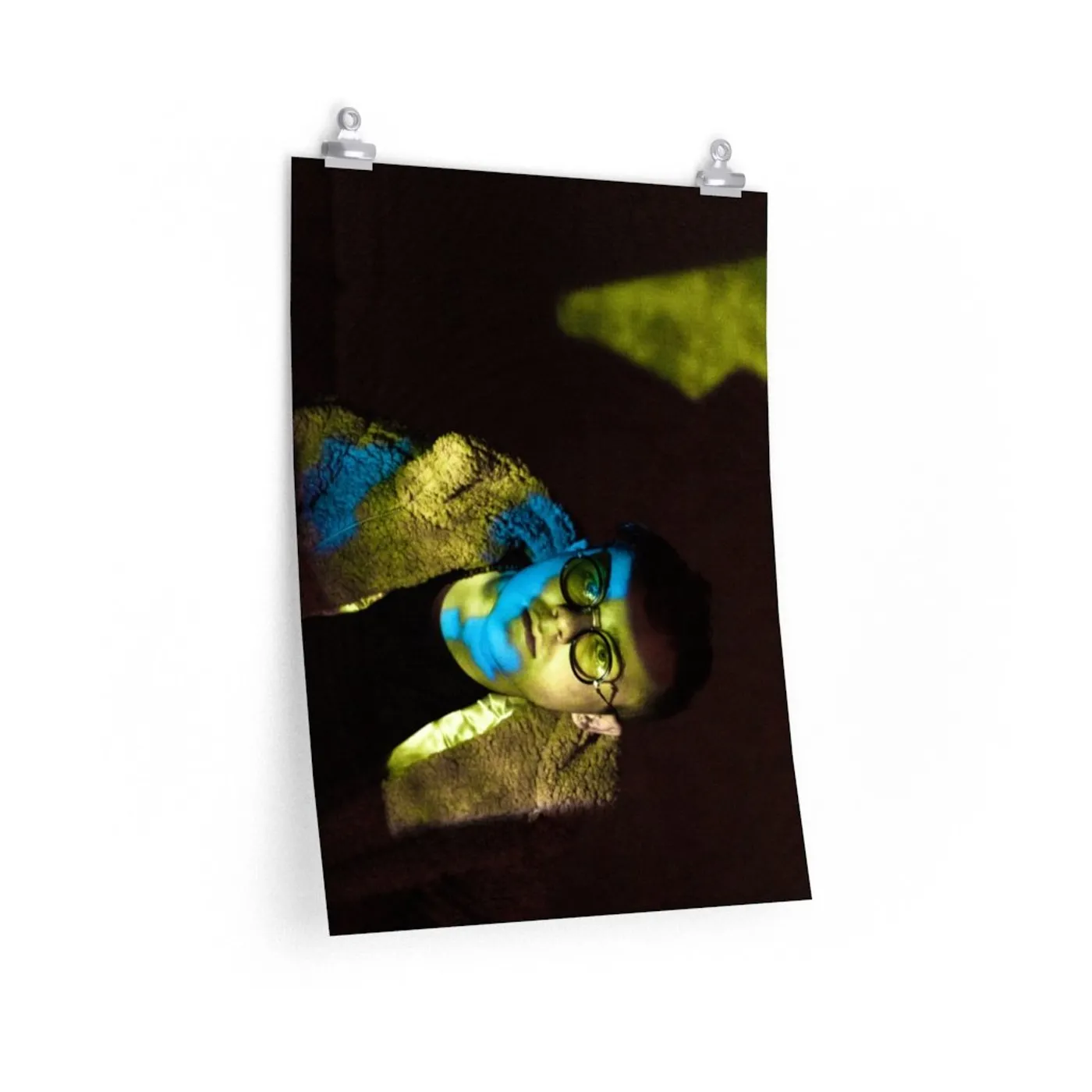 Eddie Island Wall Print - Trippy Projector