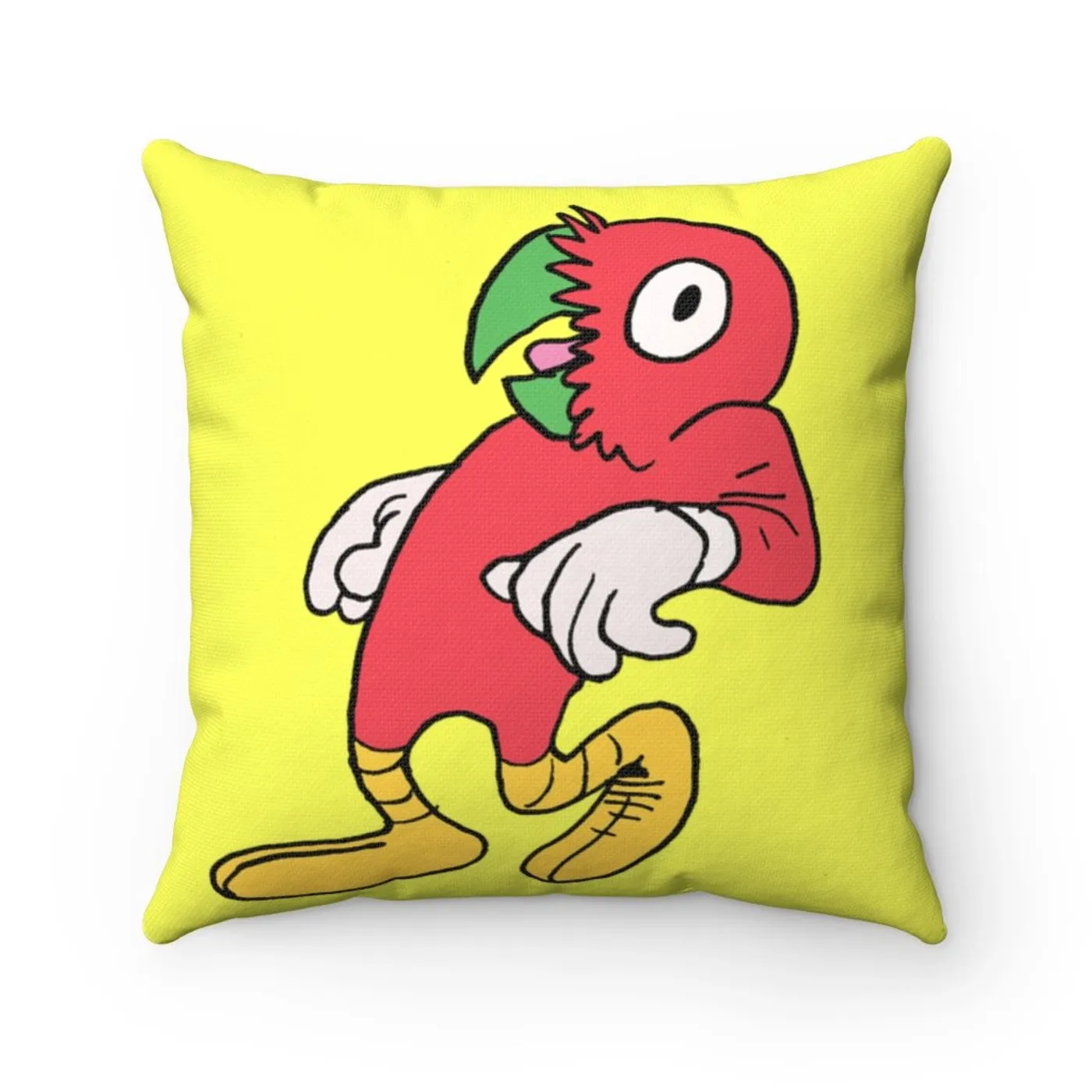 Eddie Island Pillow - Red Bird