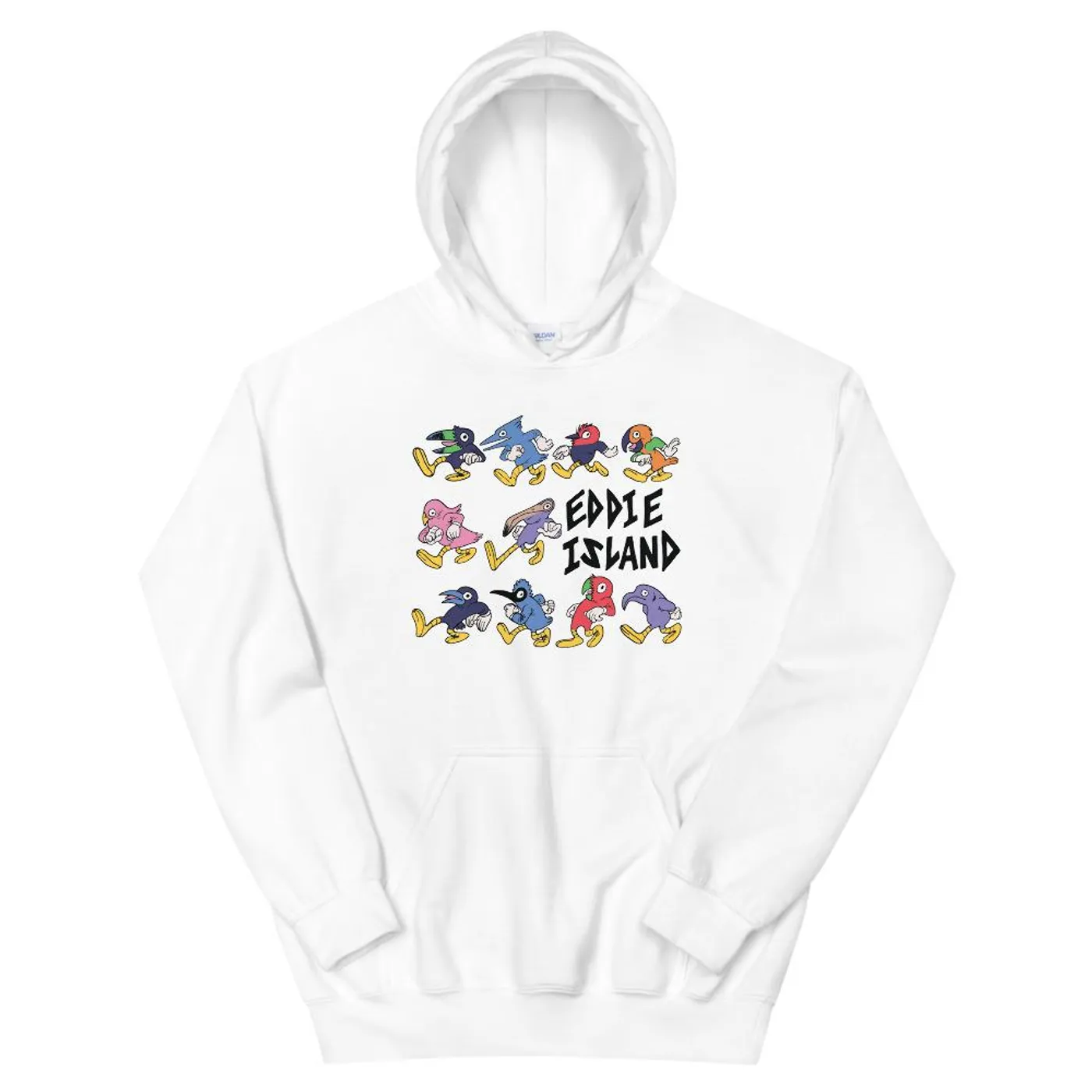 Eddie Island Hoodie - Birds (Unisex)