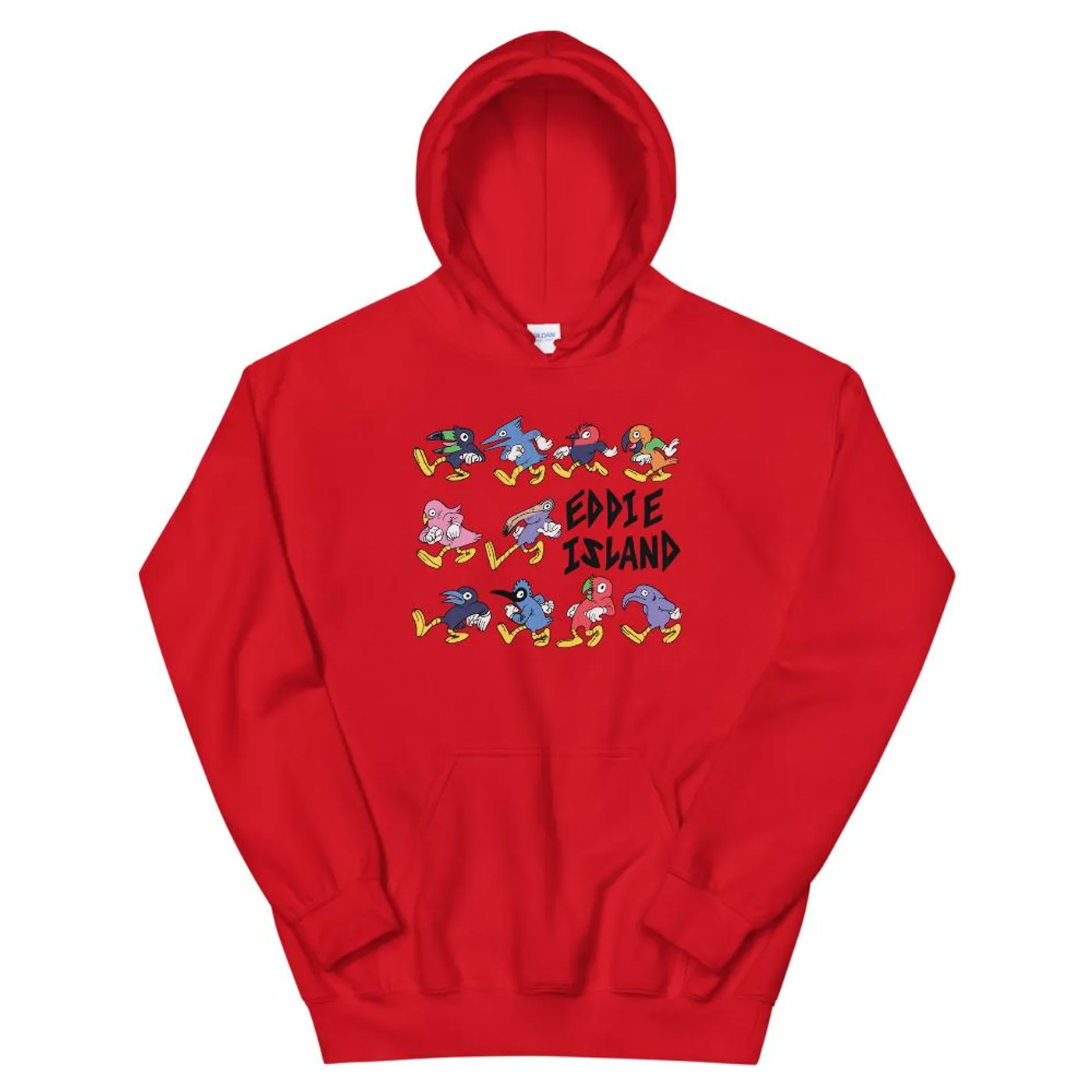 Eddie Island Hoodie - Birds (Unisex)