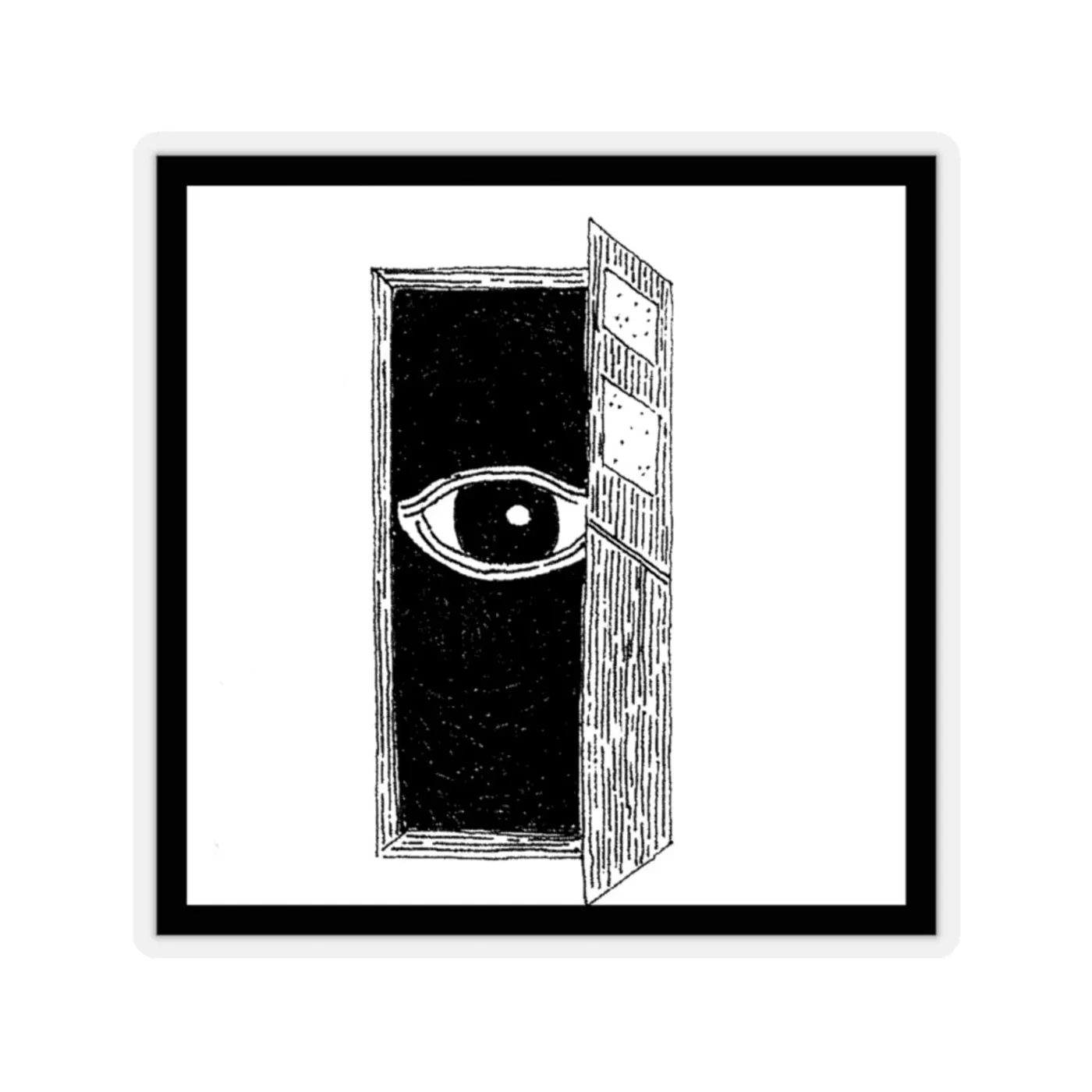 Eddie Island Sticker - Death Cab Cover