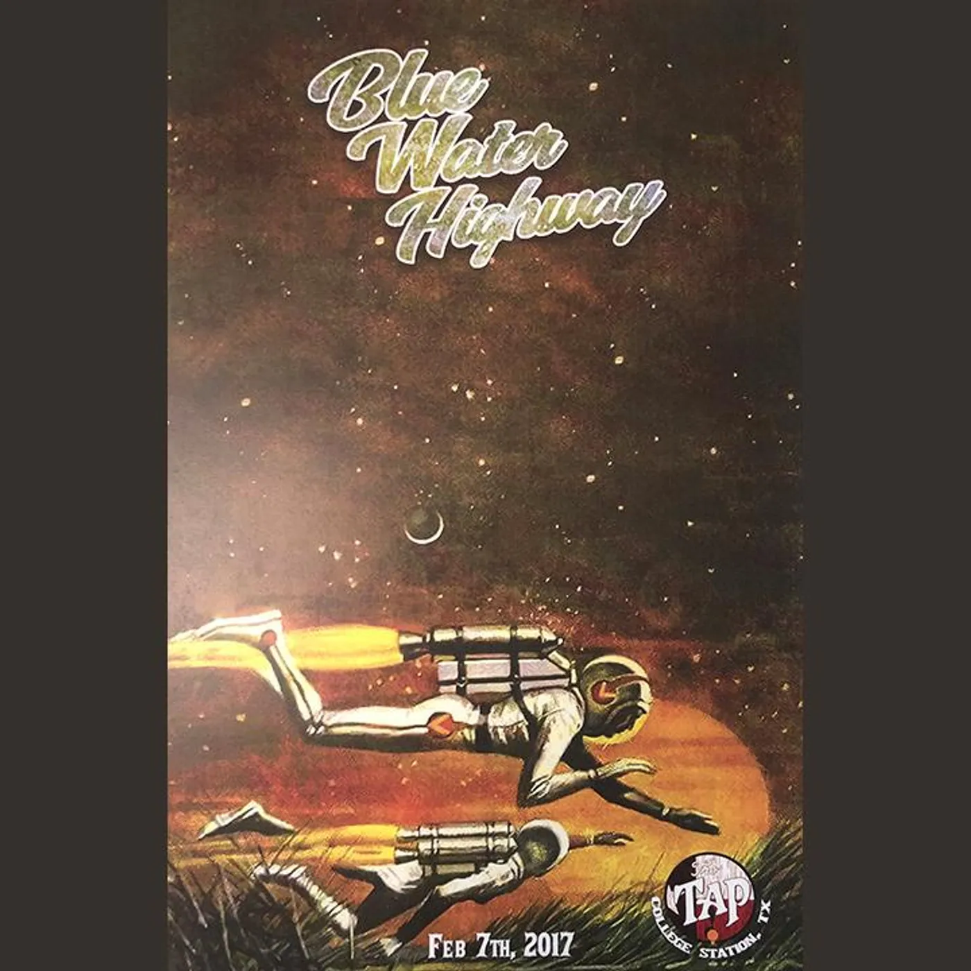 Blue Water Highway The Tap Poster - 02/07/17