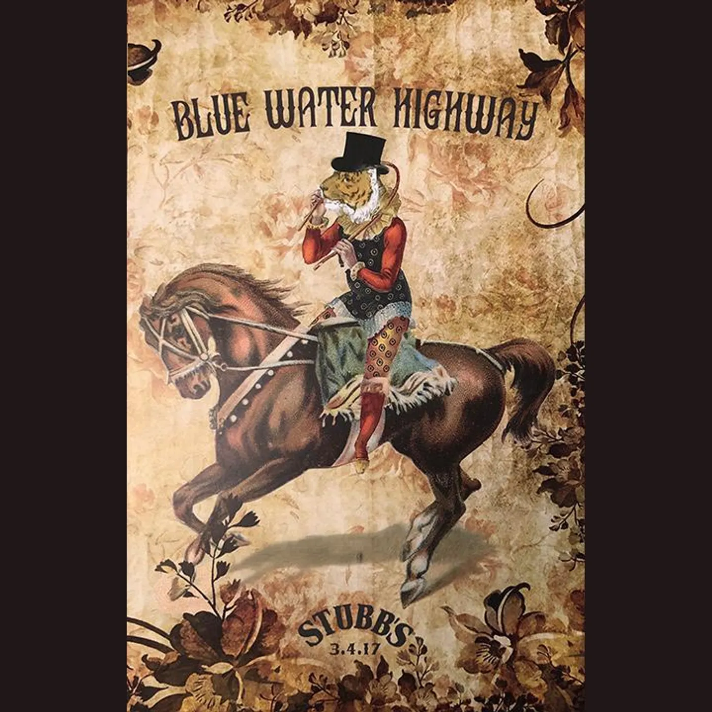 Blue Water Highway Stubb's BBQ Poster - 03/04/17