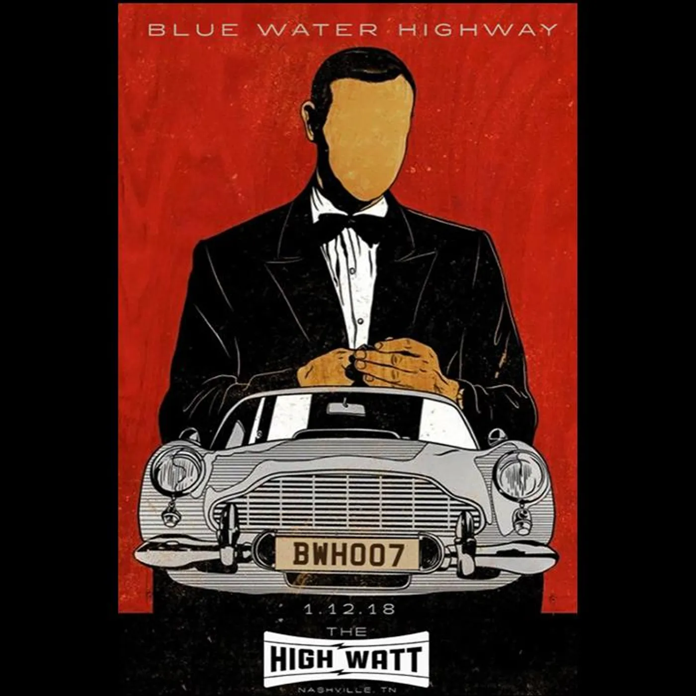 Blue Water Highway The High Watt Poster - 01/12/18