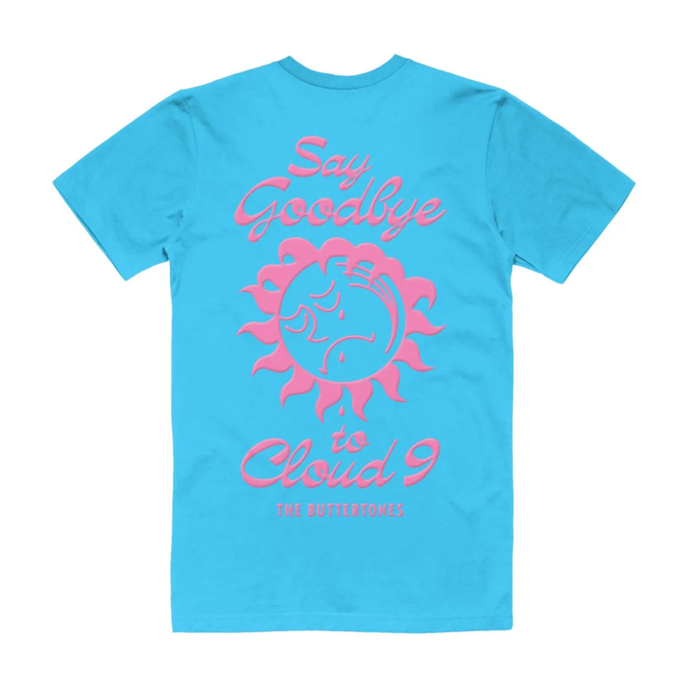 The Buttertones RISE & SHINE TEE AQUA