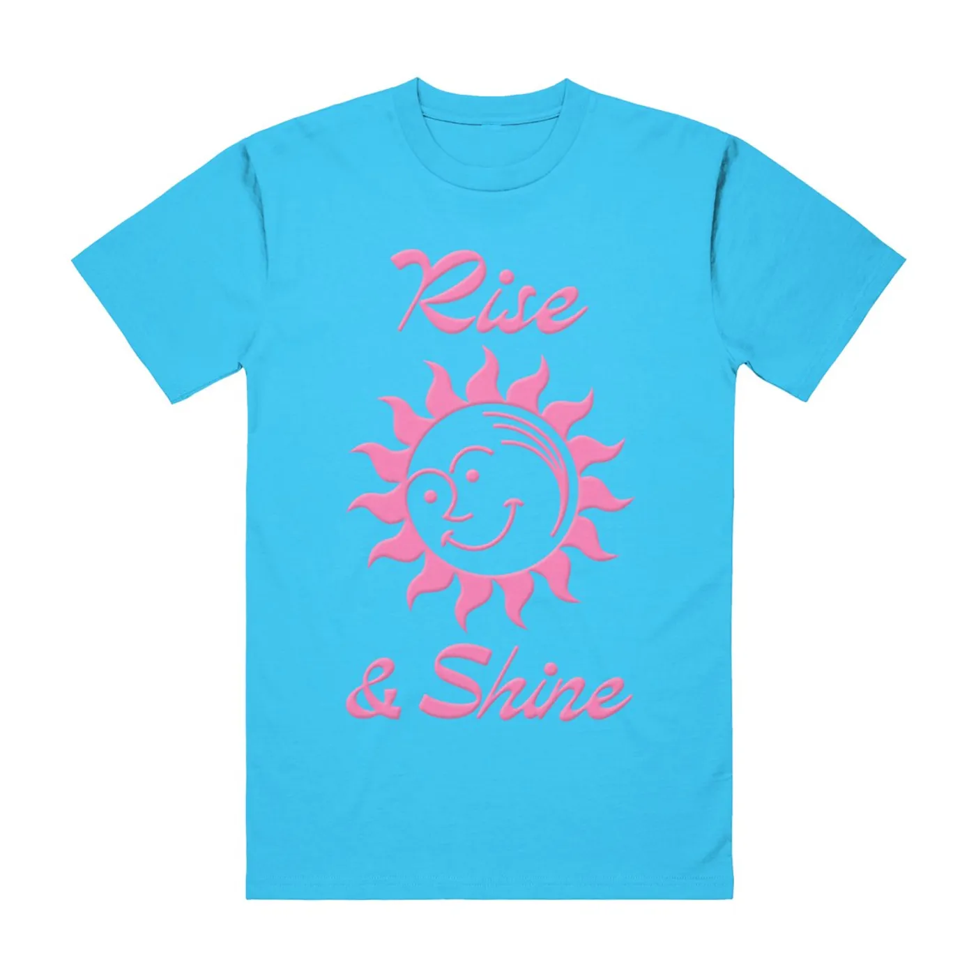 The Buttertones RISE & SHINE TEE AQUA