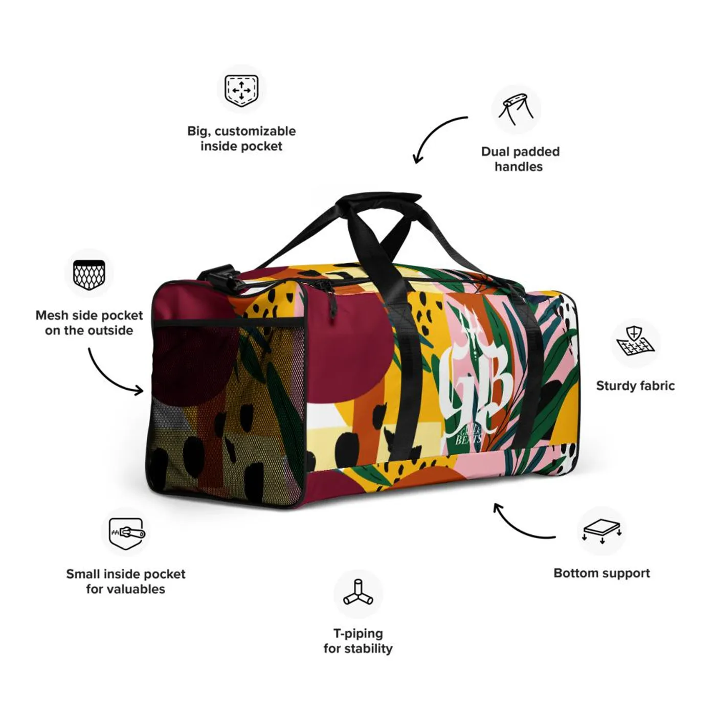 Jhakari Neptune Jungle GB Duffle bag
