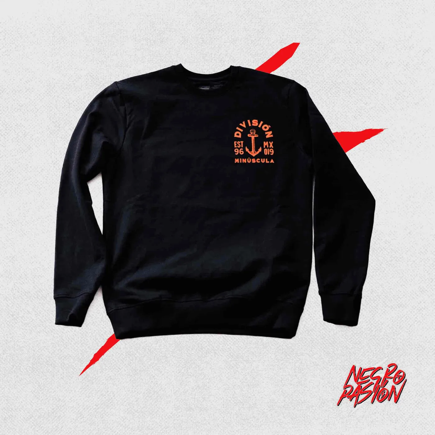 Sudadera - División Minúscula - Crewneck Ancla