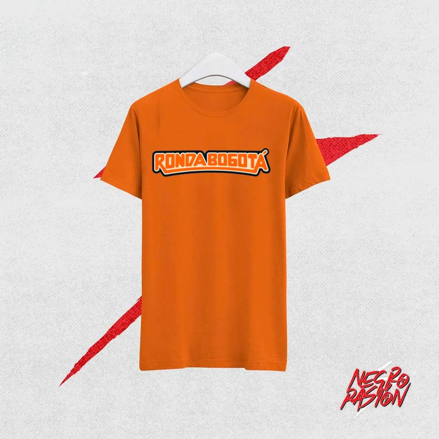 Celso Piña y Su Ronda Bogotá Camiseta - Celso Piña - Ronda Bogotá Naranja