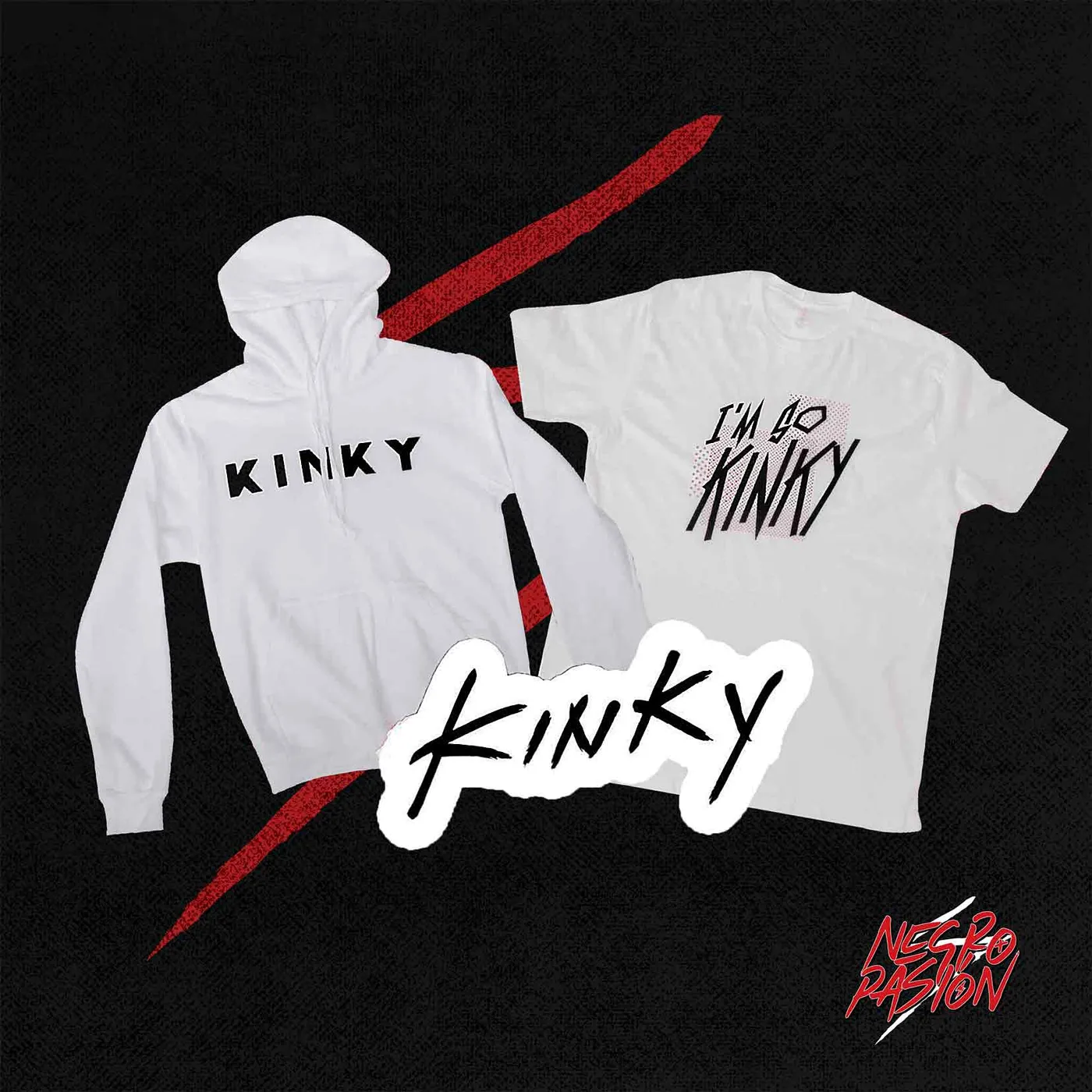 Combo - Kinky - Sudadera + Camiseta + Sticker