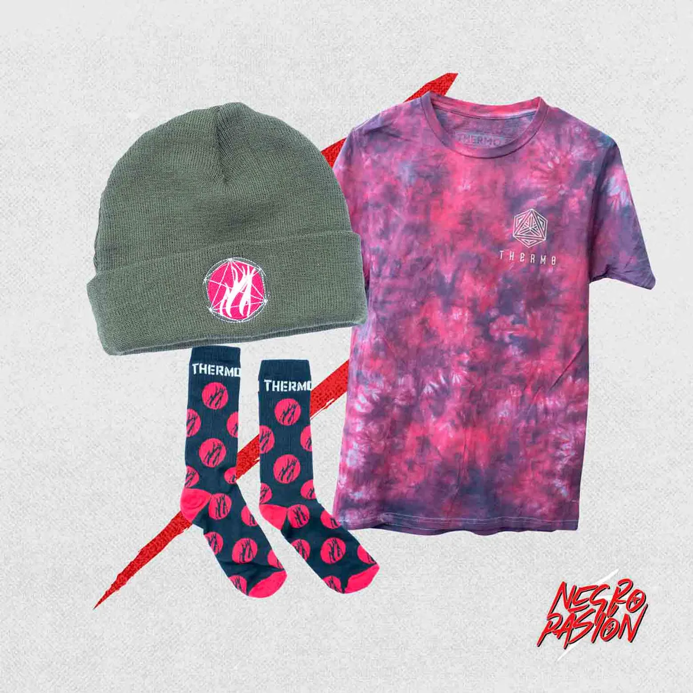 Combo - Thermo - Camiseta + Calcetines + Beanie