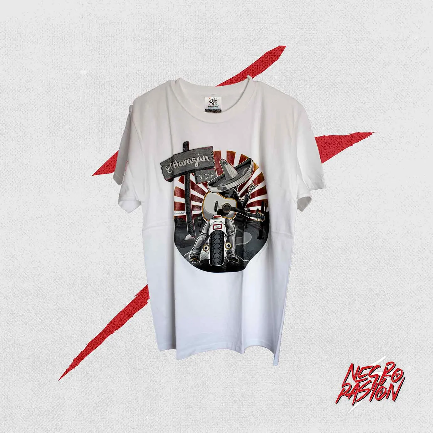 El Haragán Y Cia. Camiseta - El Haragán y Cia - Moto