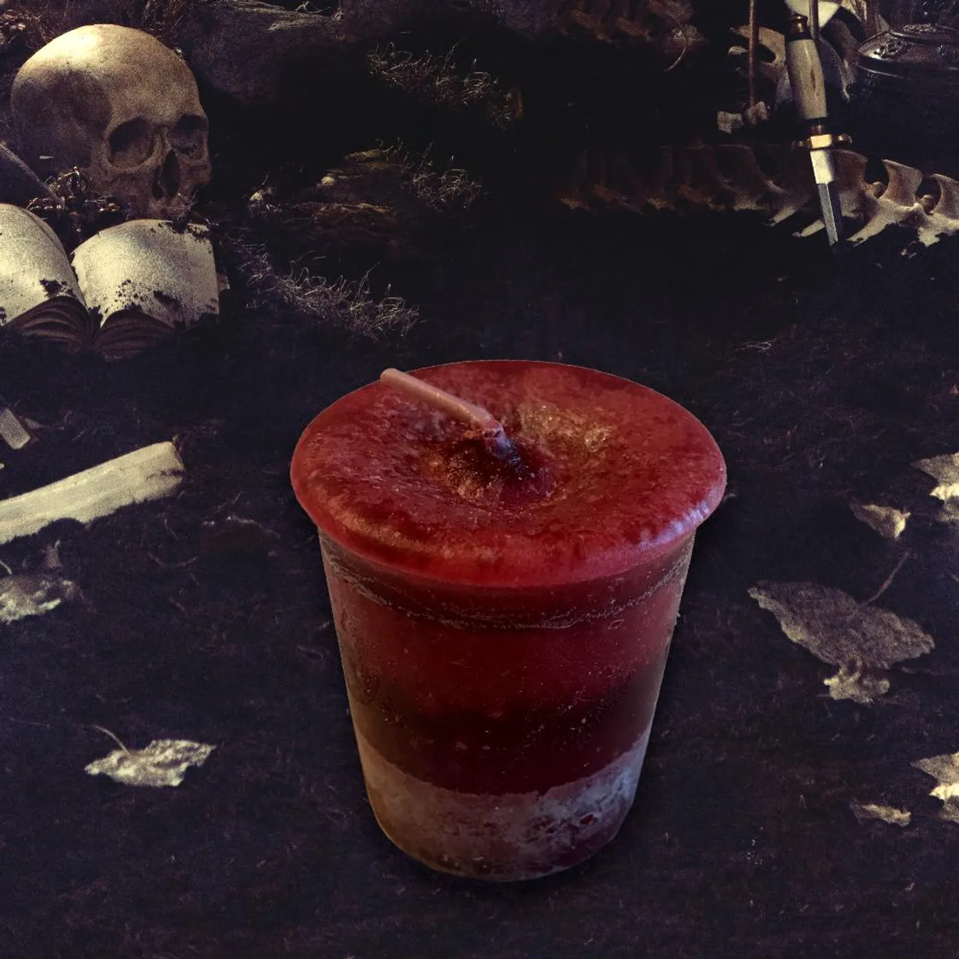 Vajra Shadow Queen Reiki Charged Aromatherapy Votive Candle