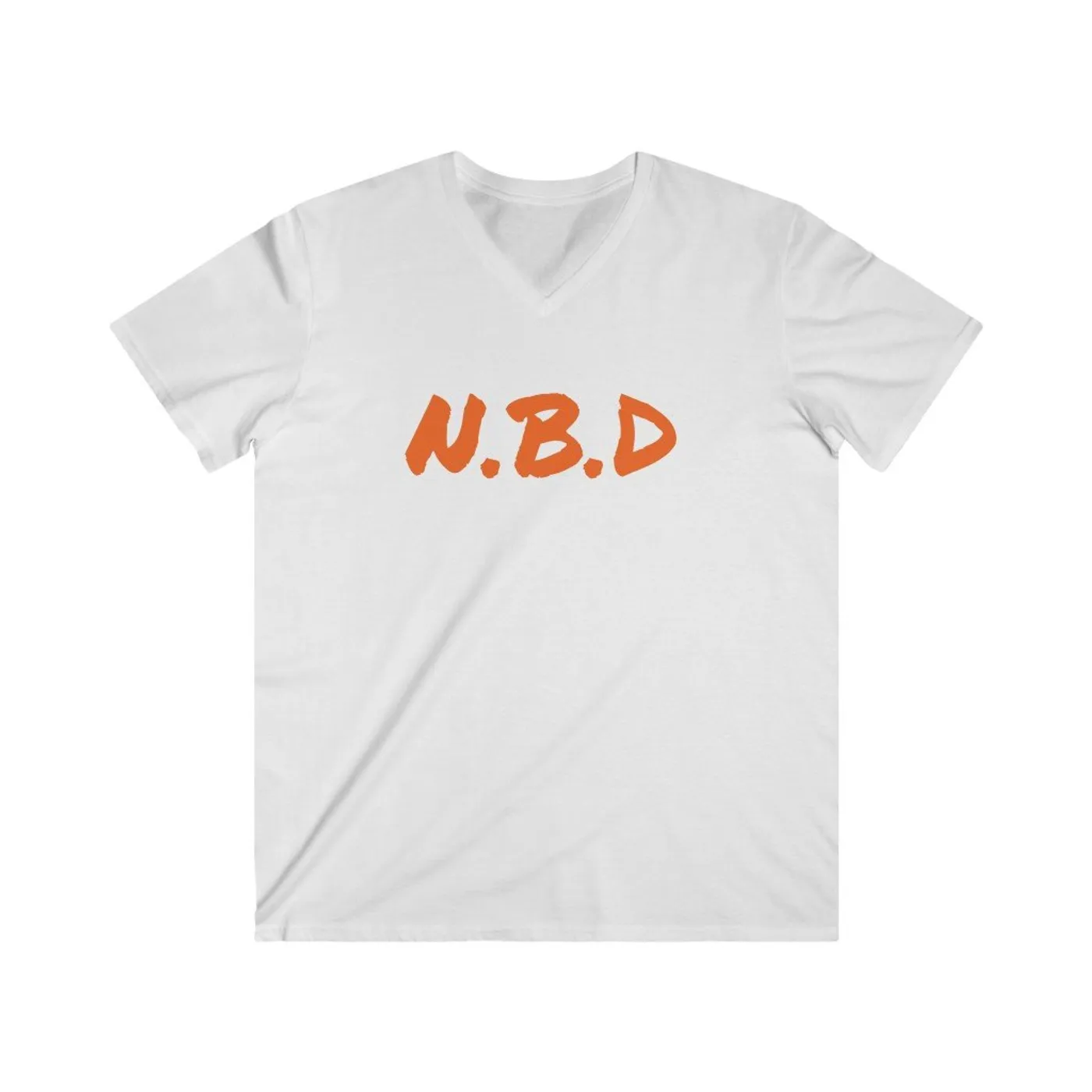 N.B.D Men's Fitted V-Neck Short Sleeve Tee