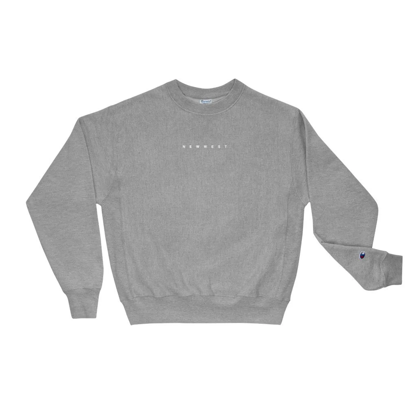 New West Champion Crewneck // Grey