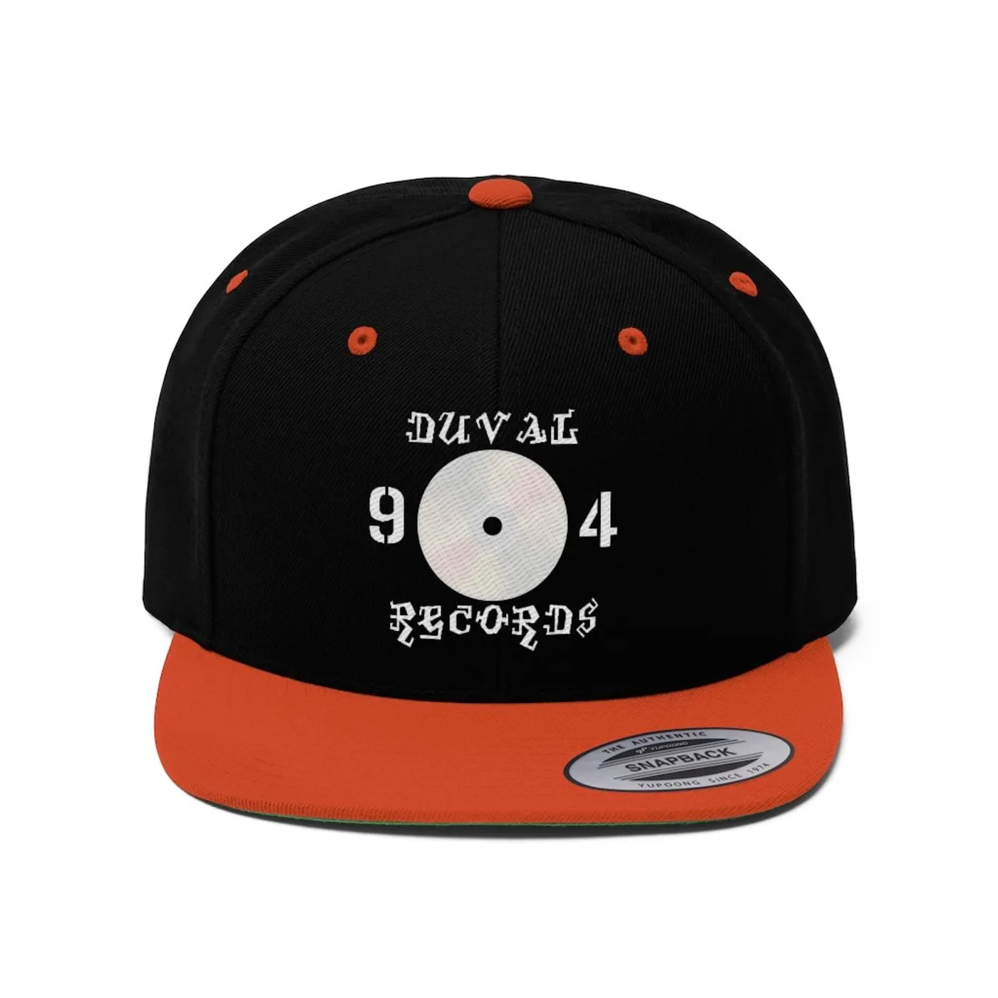 Dave Duval Duval Records white logo snap-back