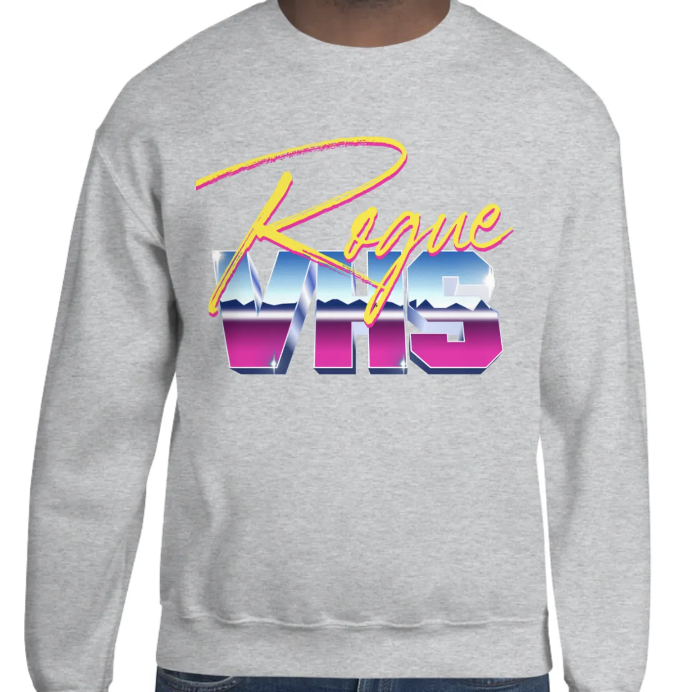 Rogue VHS crewneck sweatshirt
