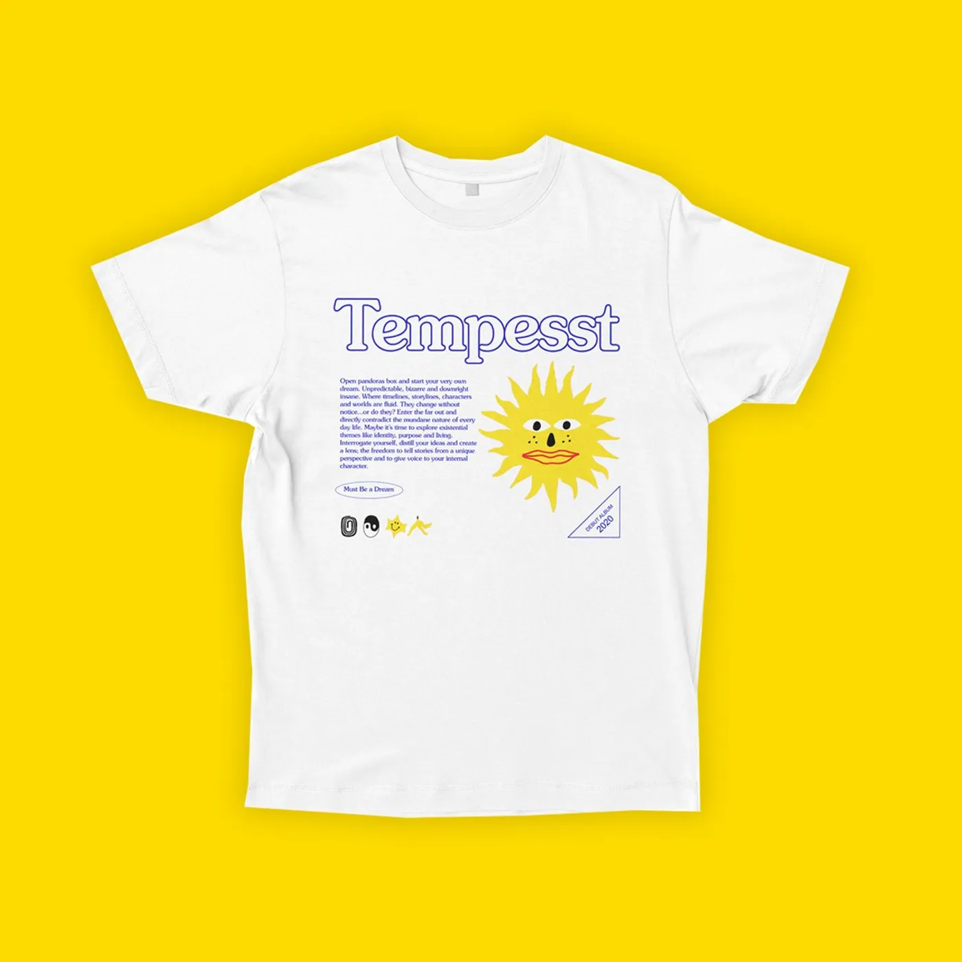 Tempesst - Dream Tee | White