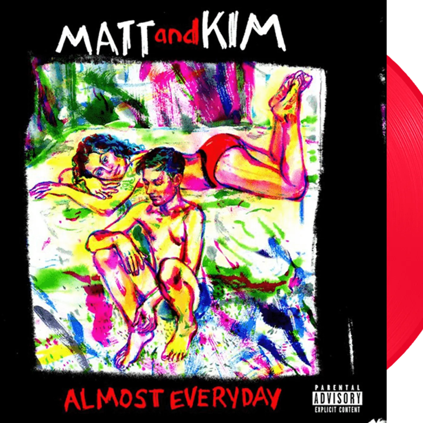 Matt and Kim Almost Everyday (Limited Edition Red Vinyl)