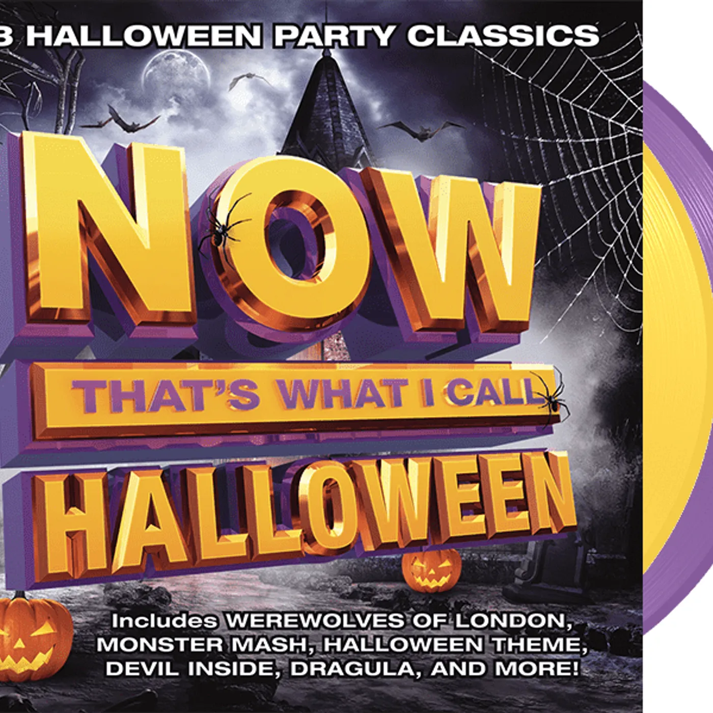 VNYL RCRDSTR NOW That's What I Call Halloween (Purple/Orange 2LP Colored vinyl)
