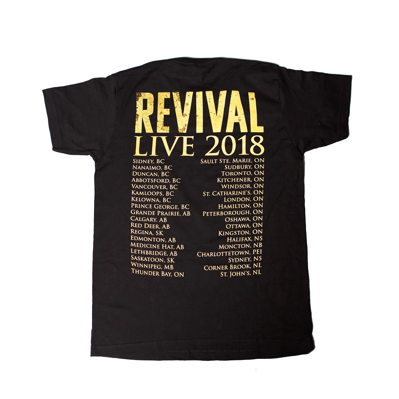 Johnny Reid Revival Tour T-shirt