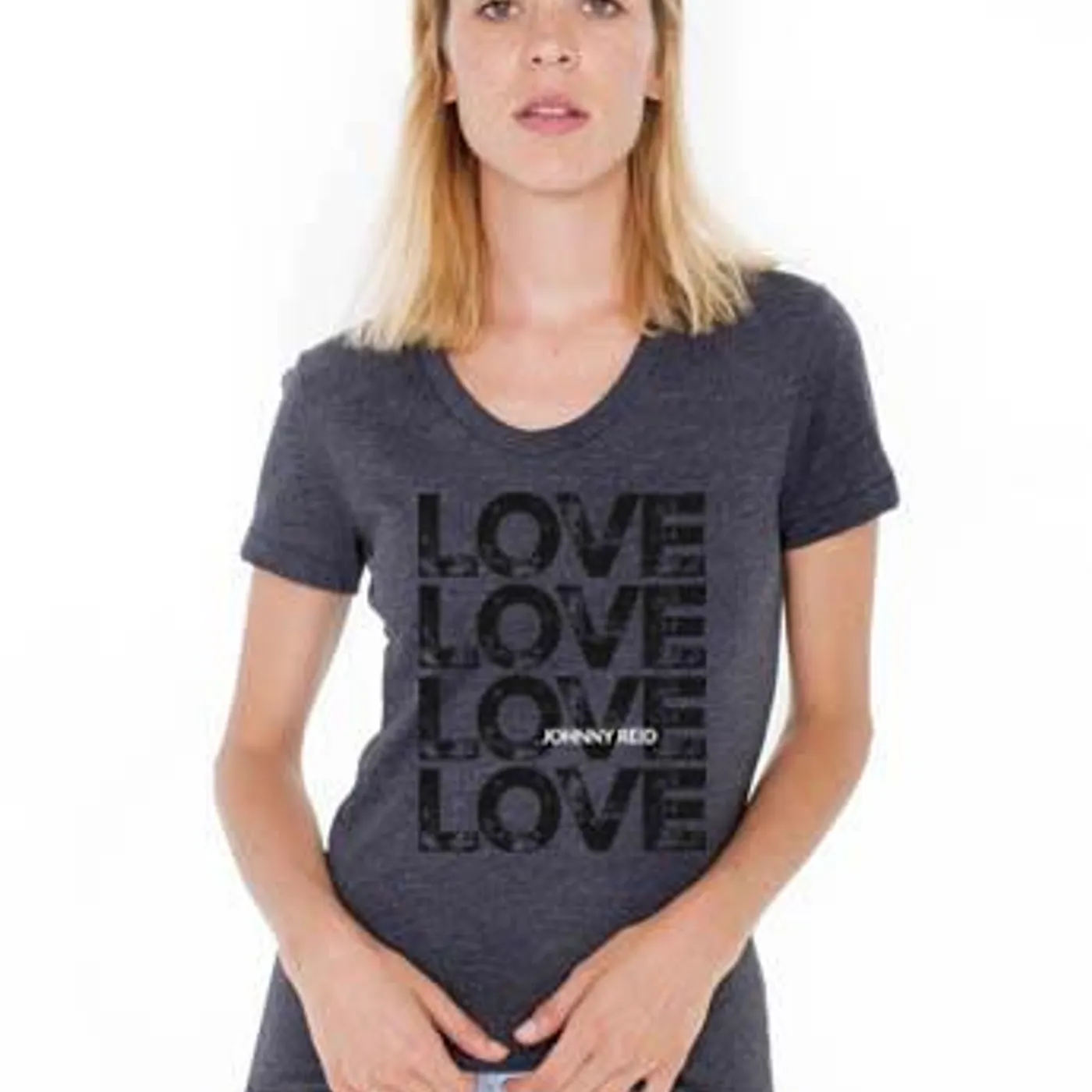Johnny Reid Junior Women's Scoop Neck "Love" T-shirt