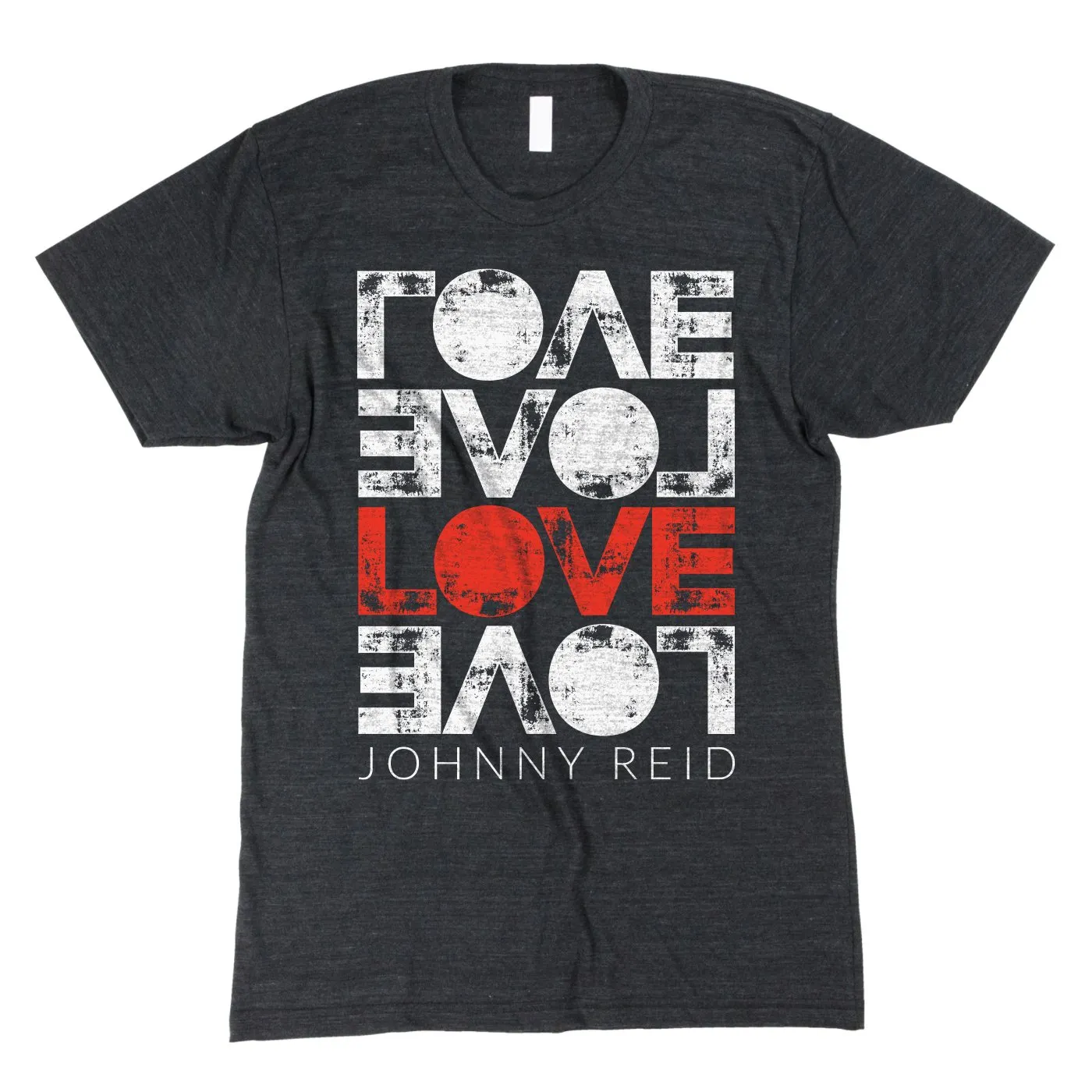 Johnny Reid Love Reflection Unisex Crew Neck T-shirt