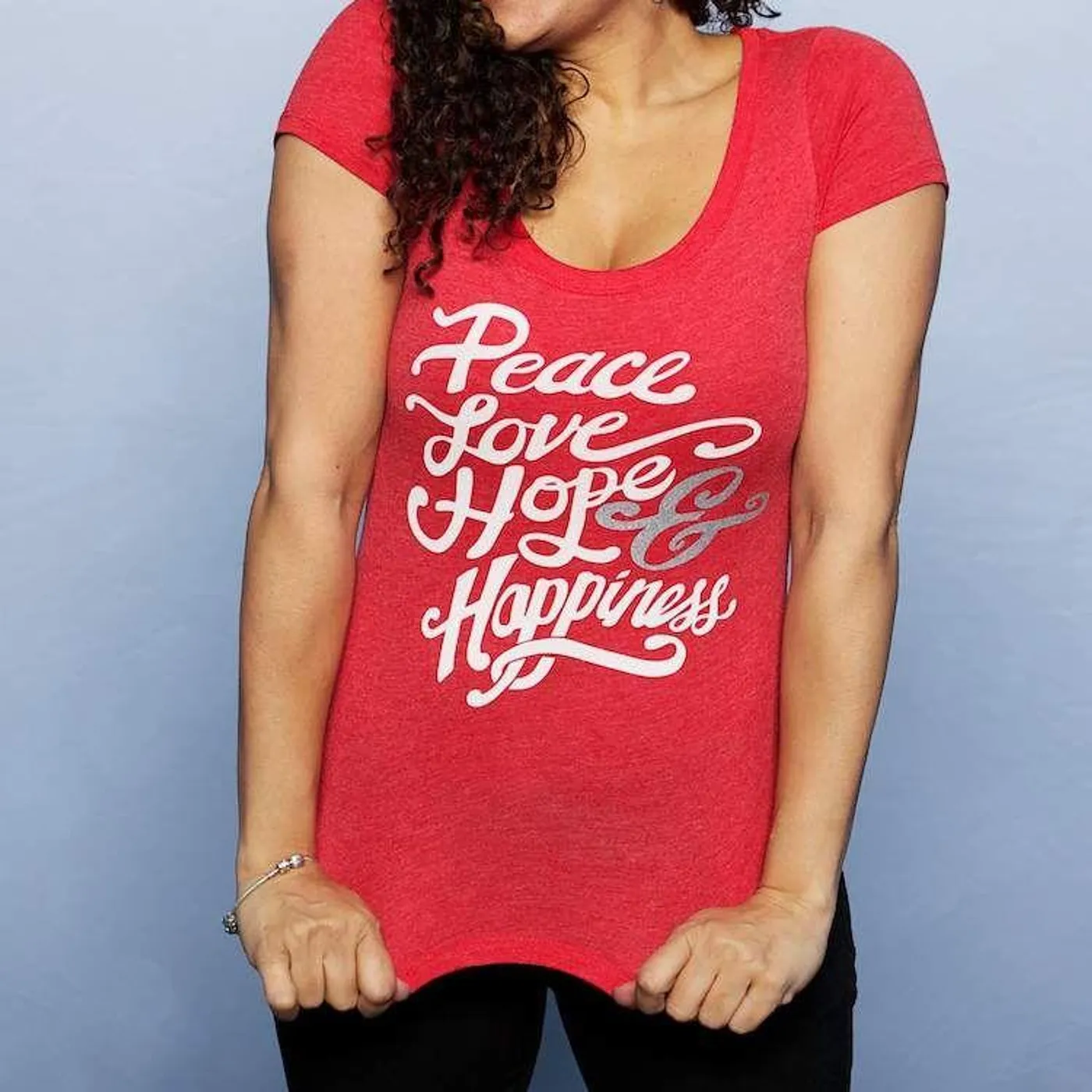 Johnny Reid Peace Love Hope & Happiness Tee