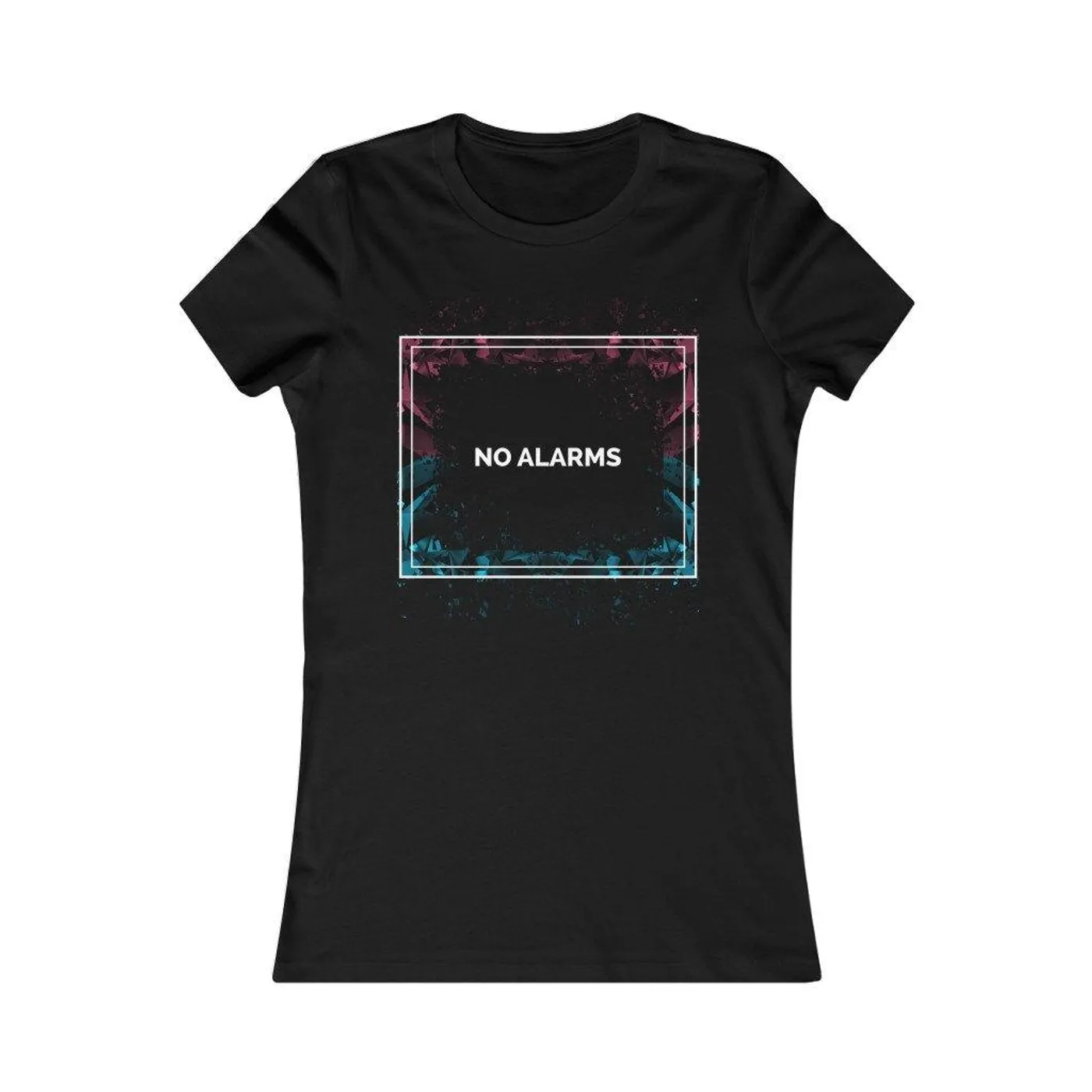 No Alarms Women's Geo Burst Tee