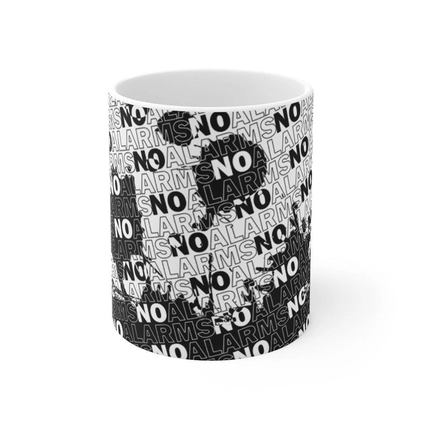 No Alarms Mug