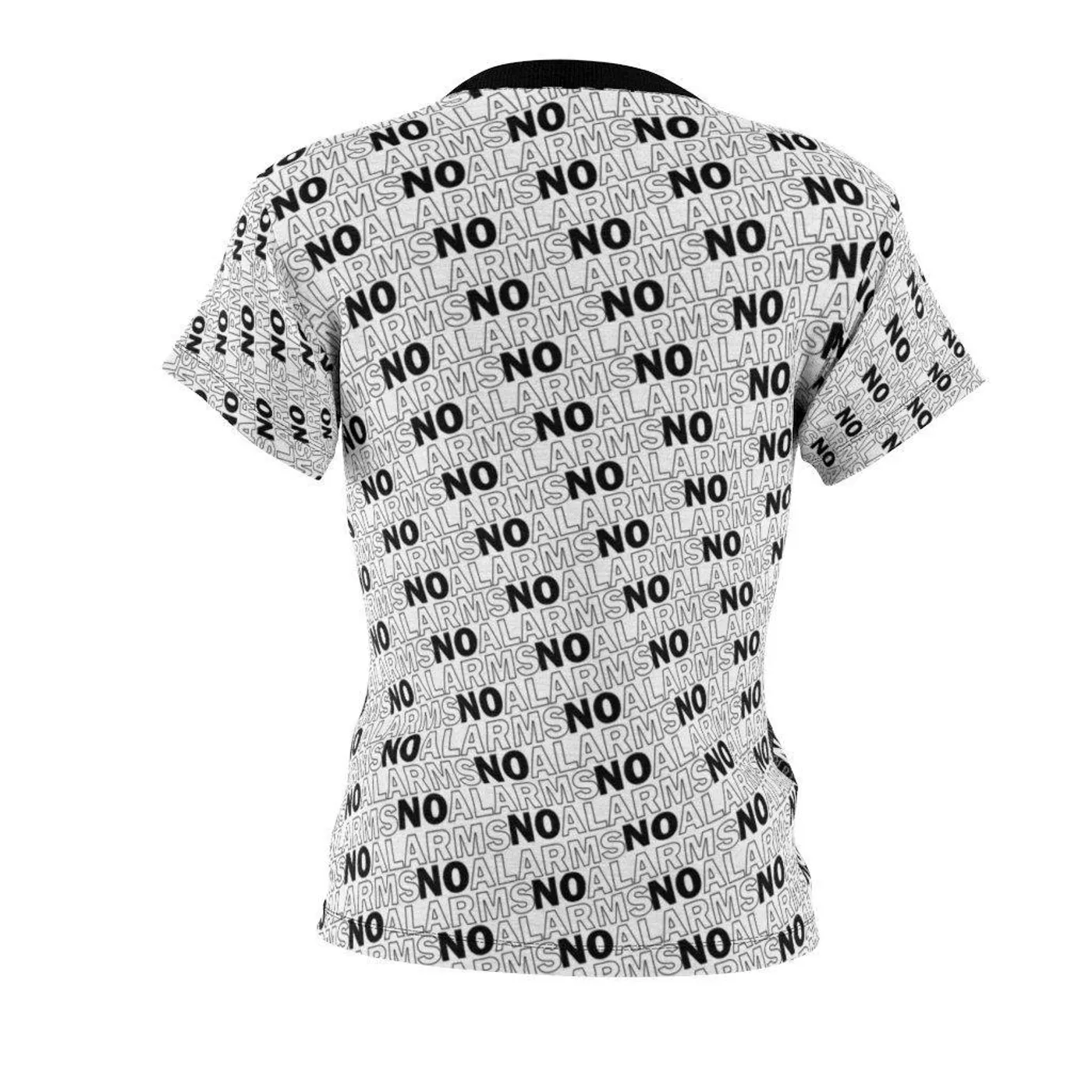 No Alarms Women's Interlocked All Over Tee
