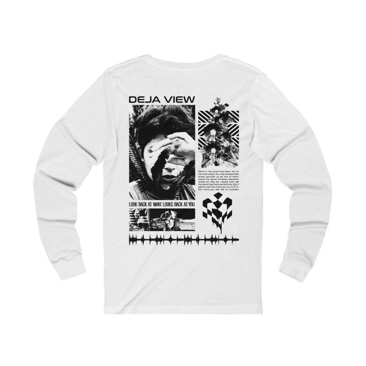 No Alarms Collage Long Sleeve