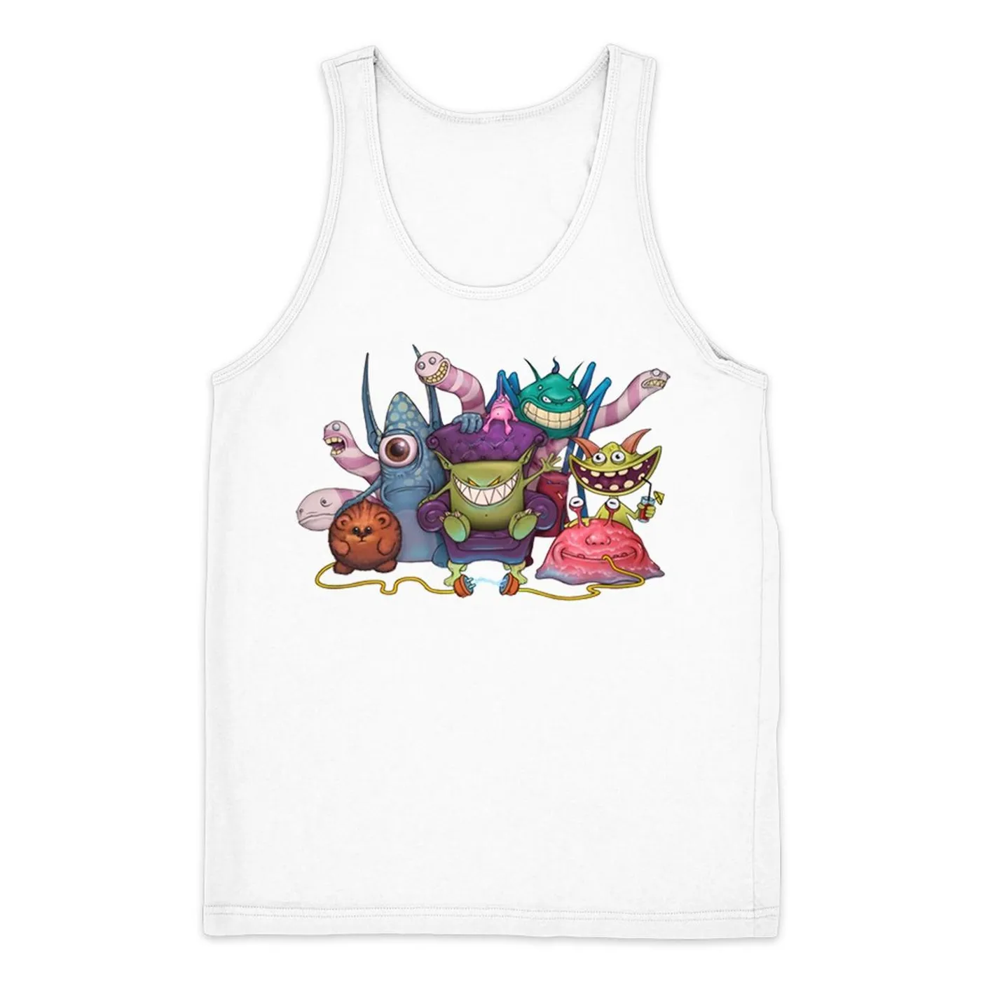 Feed Me // Family Reunion White Tank