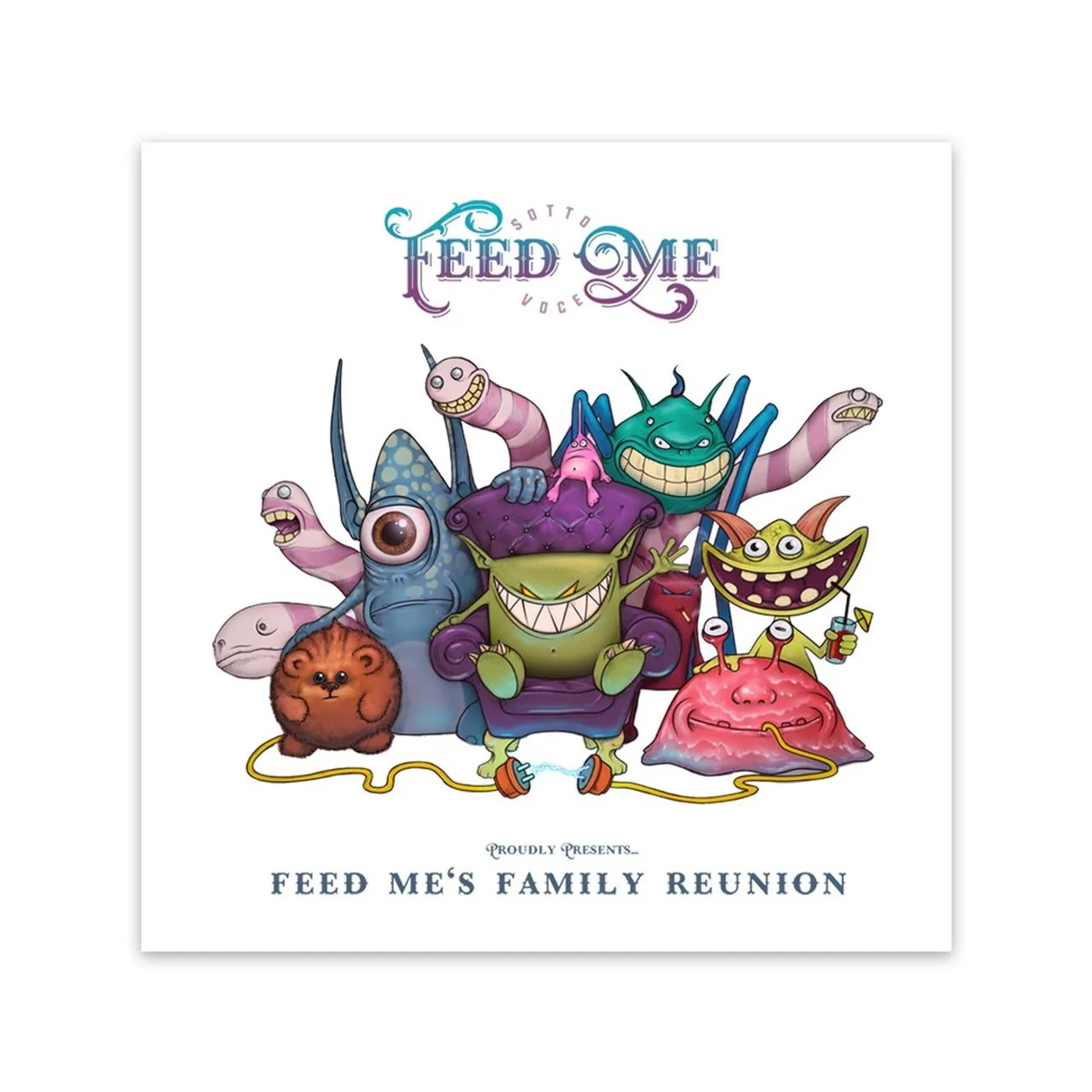 Feed Me // Family Reunion Art Print