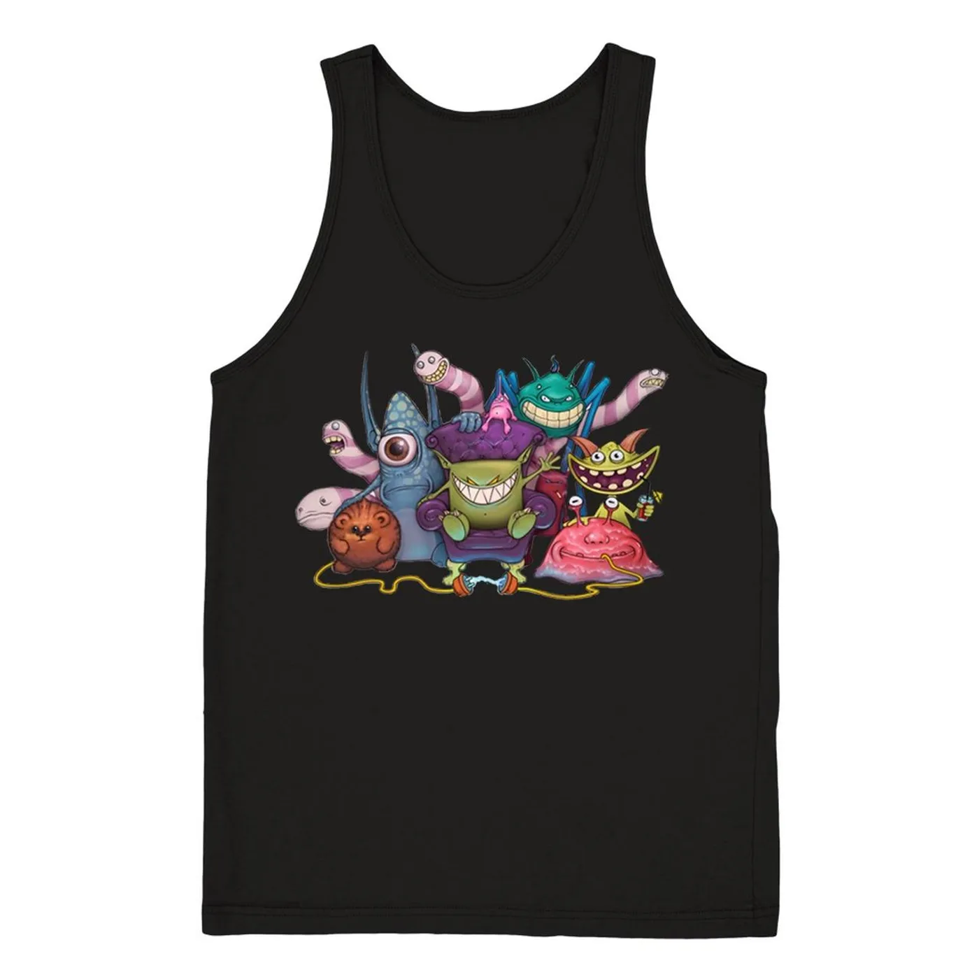 Feed Me // Family Reunion Black Tank
