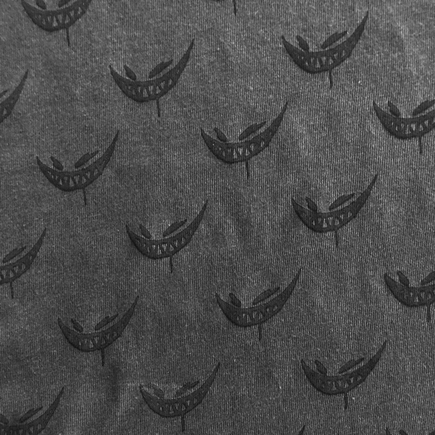 Feed Me // Grey and Black All Over Print Shirt
