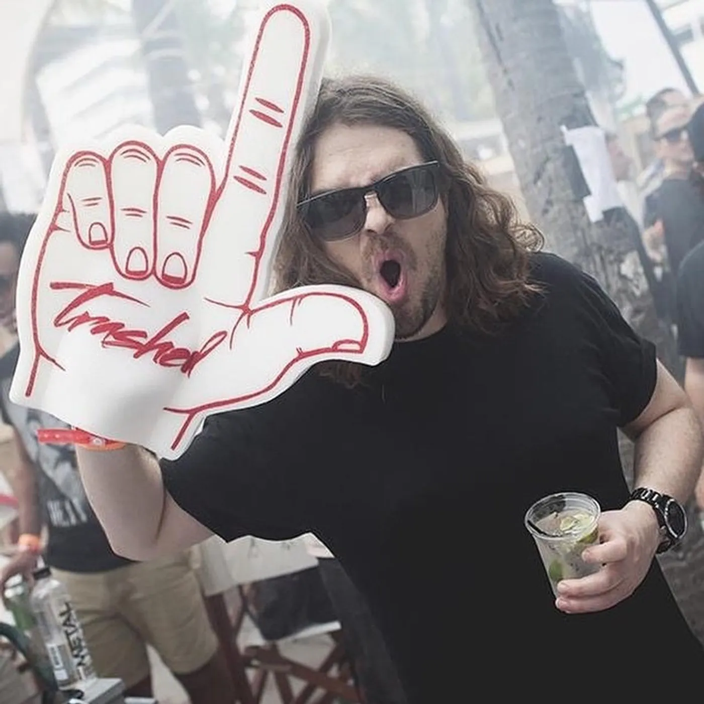 Tommy Trash Trashed Foam Finger