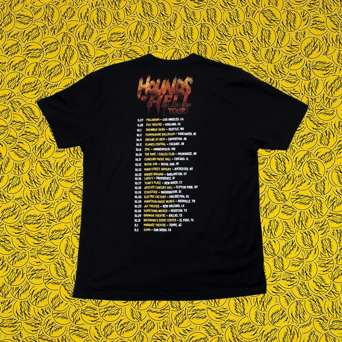 Tommy Trash Hounds of Hell Tour Tee