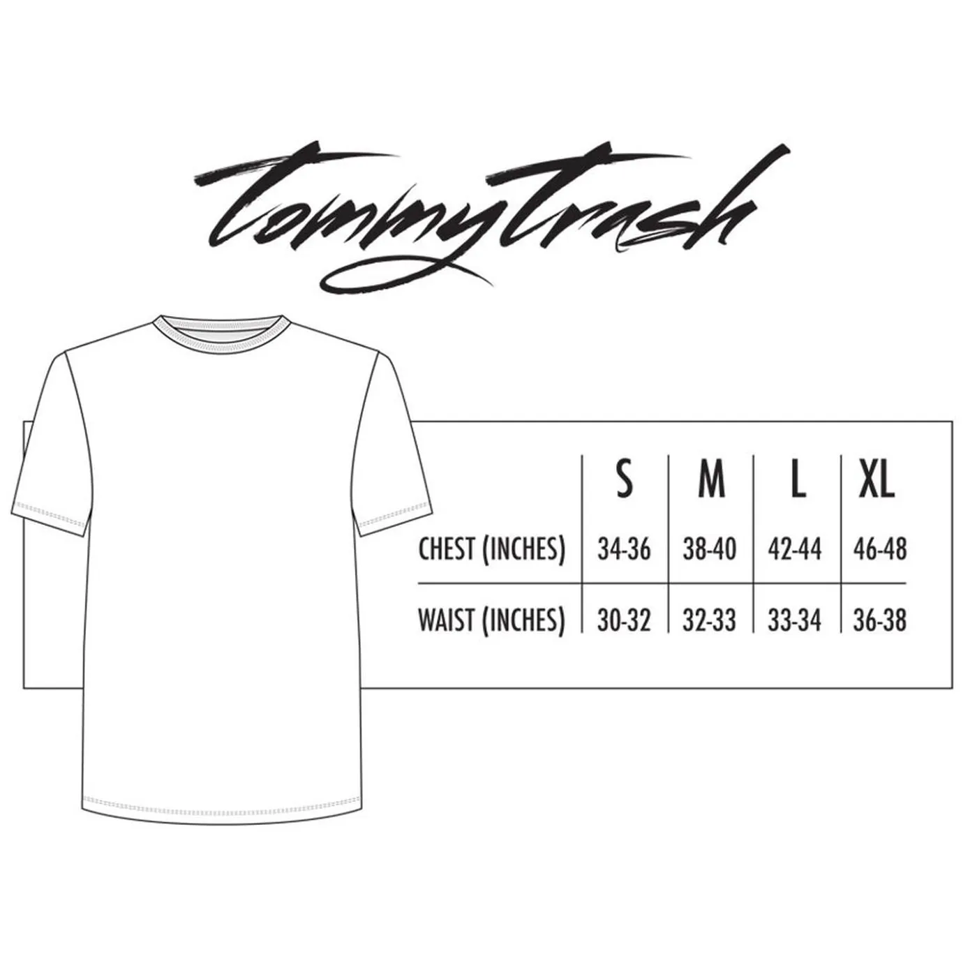 Tommy Trash Trashed Logo Tee | Neon Yellow