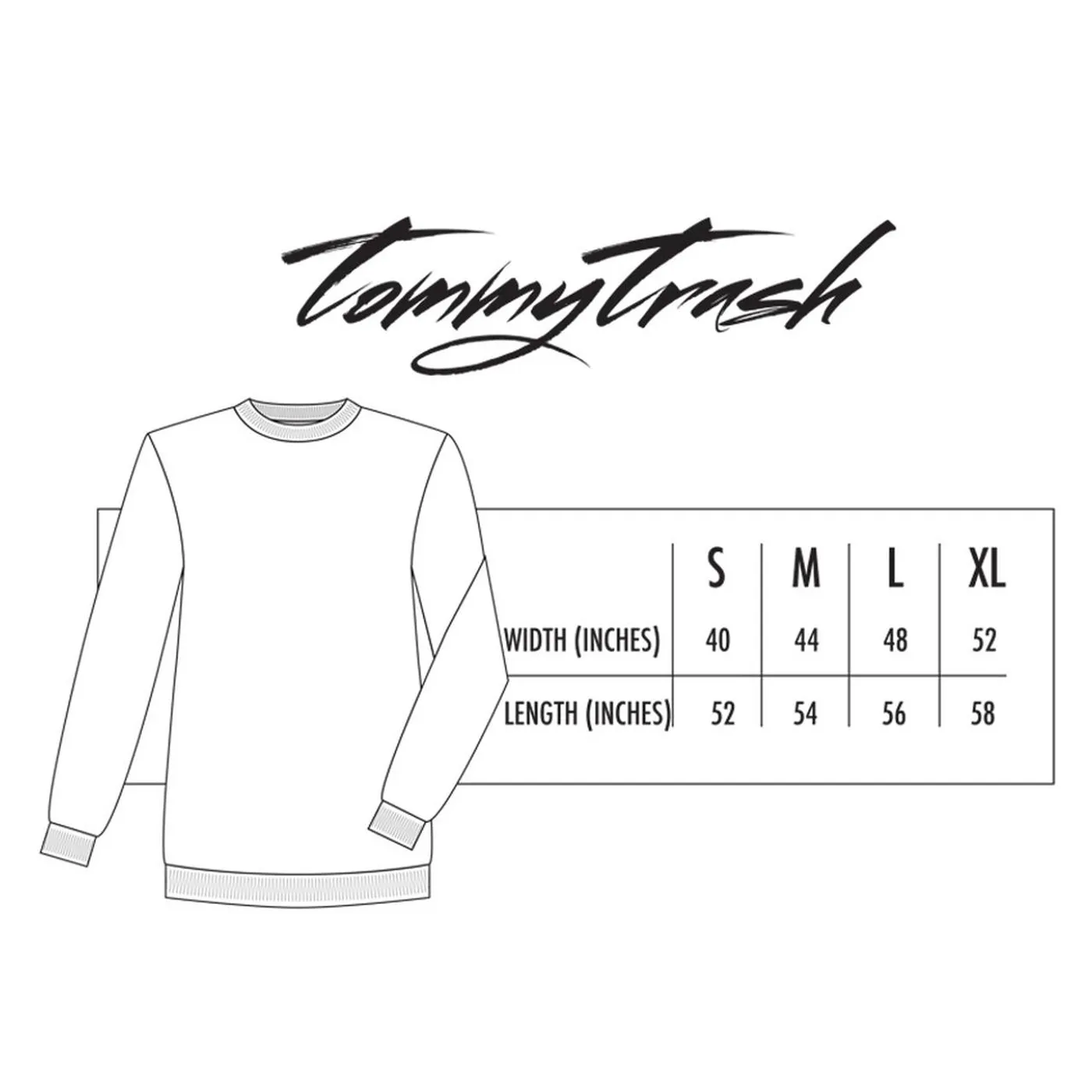 Tommy Trash Just Trash It Crewneck | Heather
