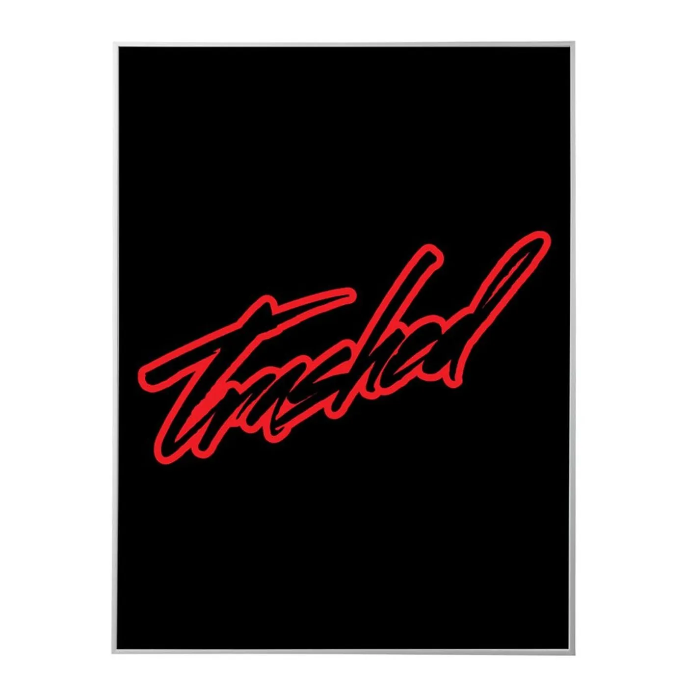 Tommy Trash Trashed Logo Art Print