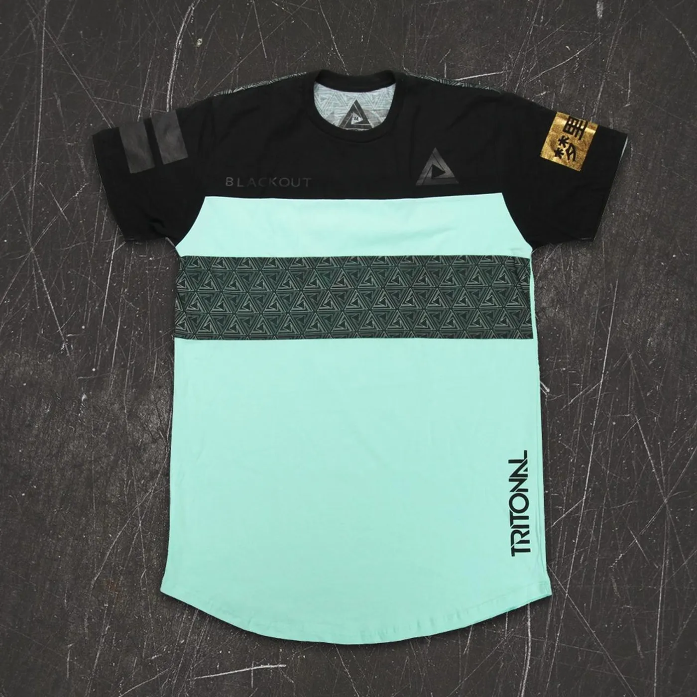 Tritonal Turquoise Jersey Tee