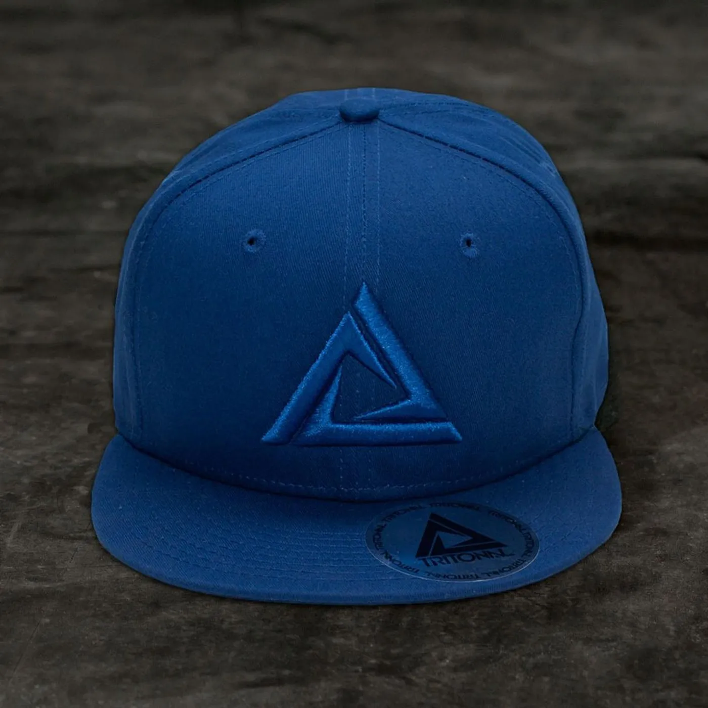 TRITONAL LOGO BLUE SNAPBACK