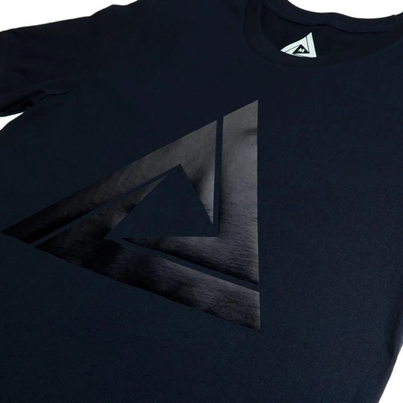 Tritonal BLACK FOIL LOGO SHIRT