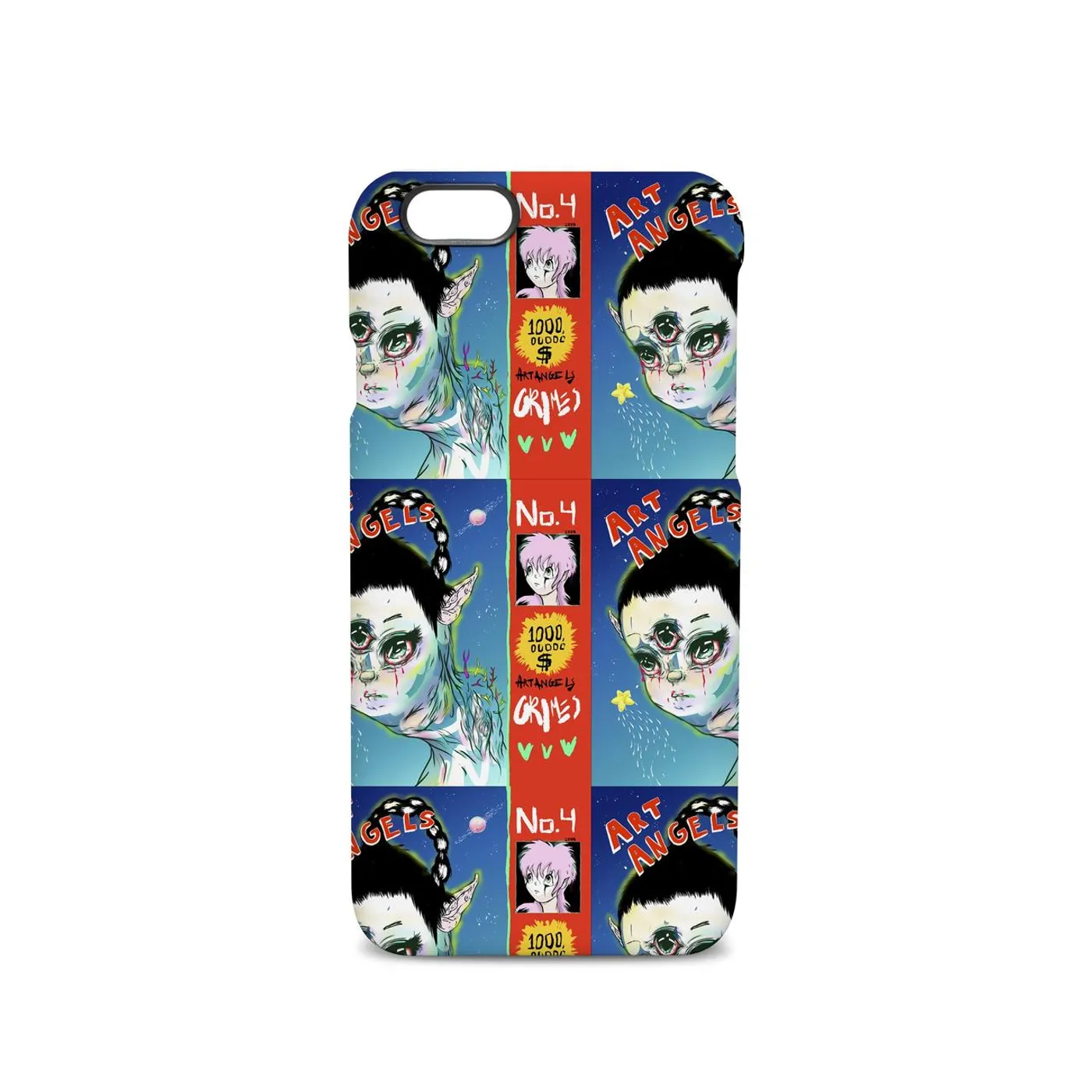 Grimes Art Angeles 2 iPhone Case