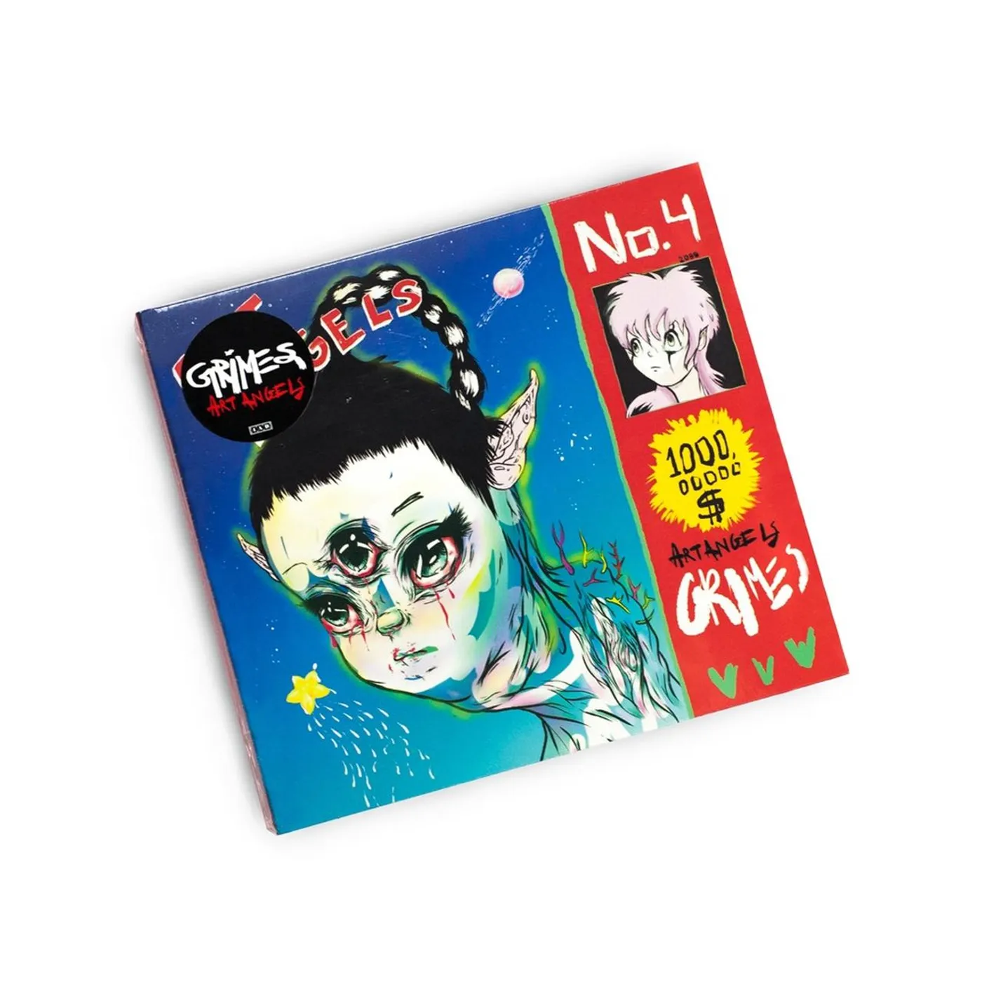 Grimes Art Angels CD and Shirt Bundle